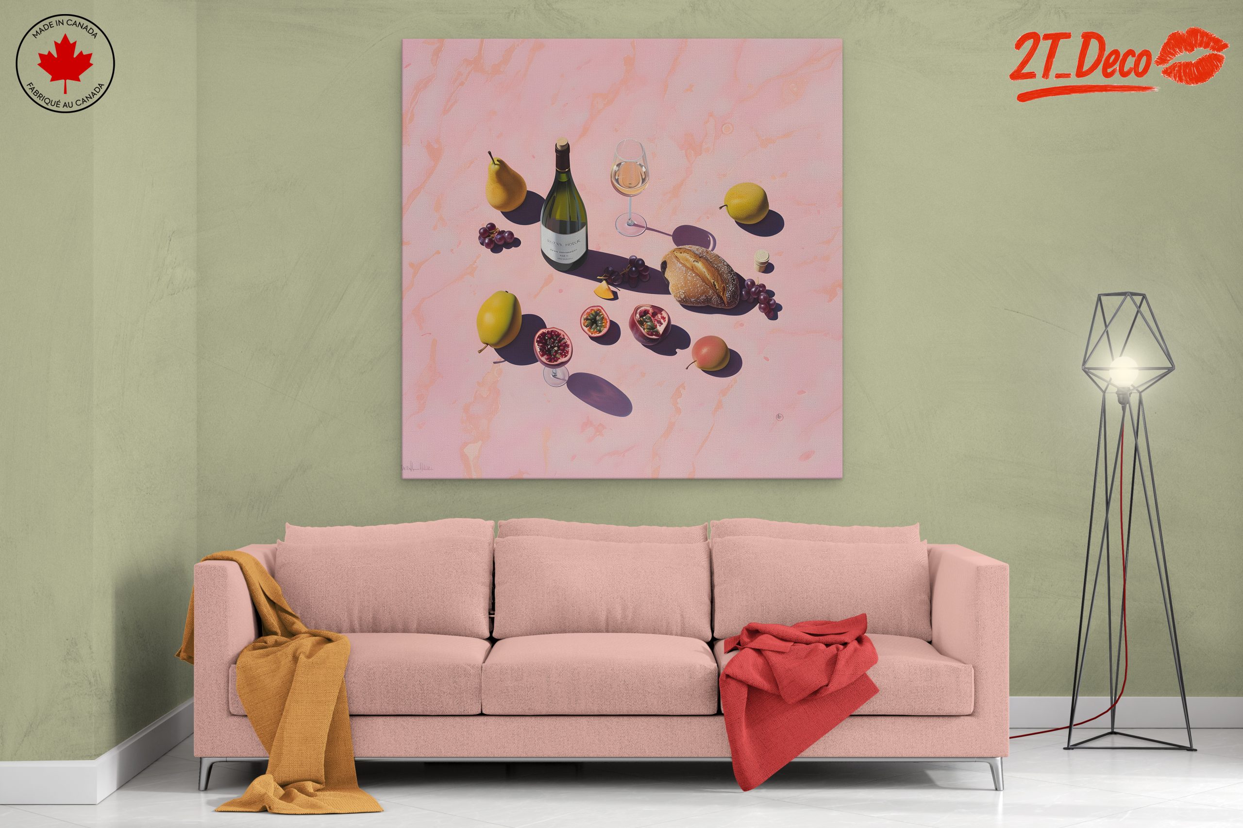 Gourmet Food Still Life Art - Image 2