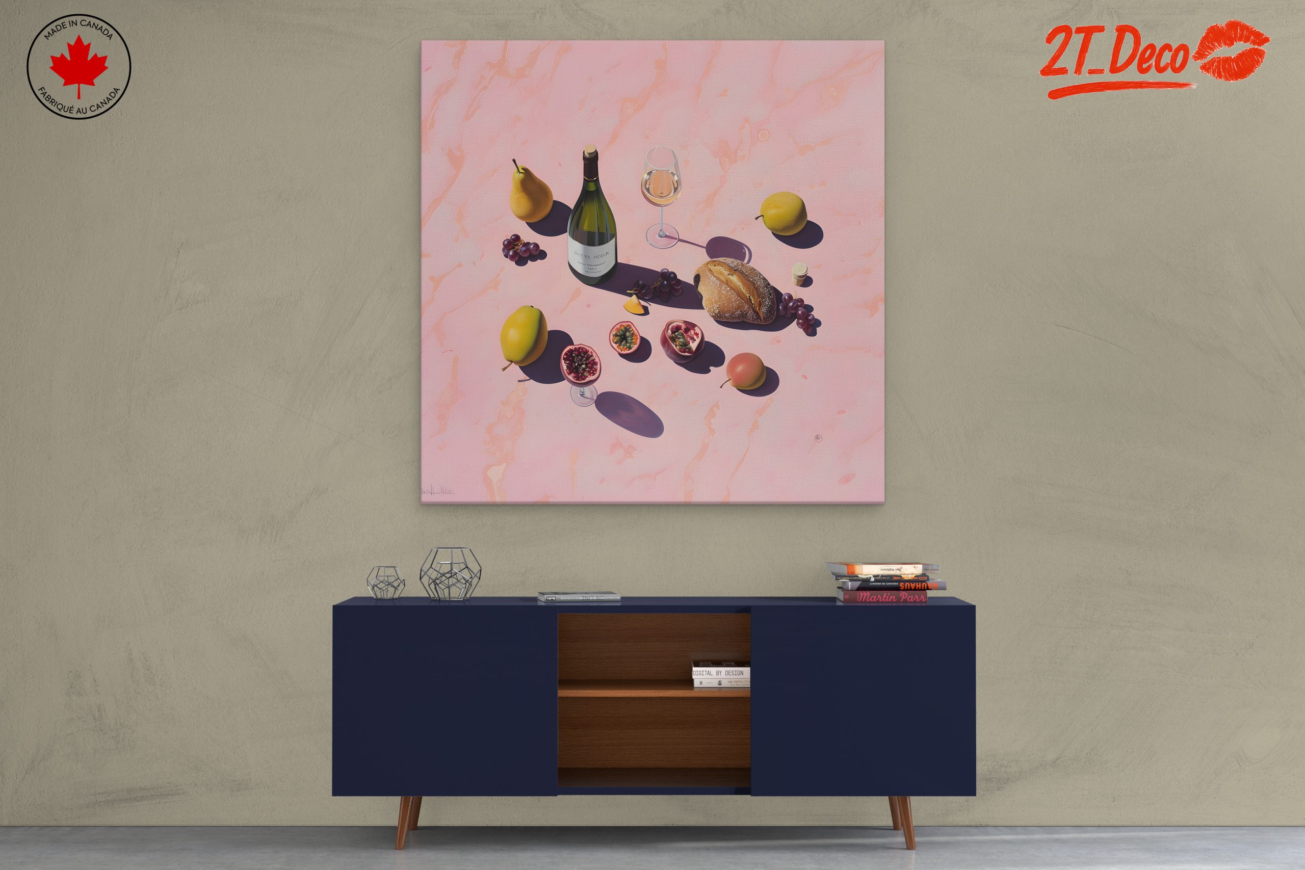 Gourmet Food Still Life Art - Image 3