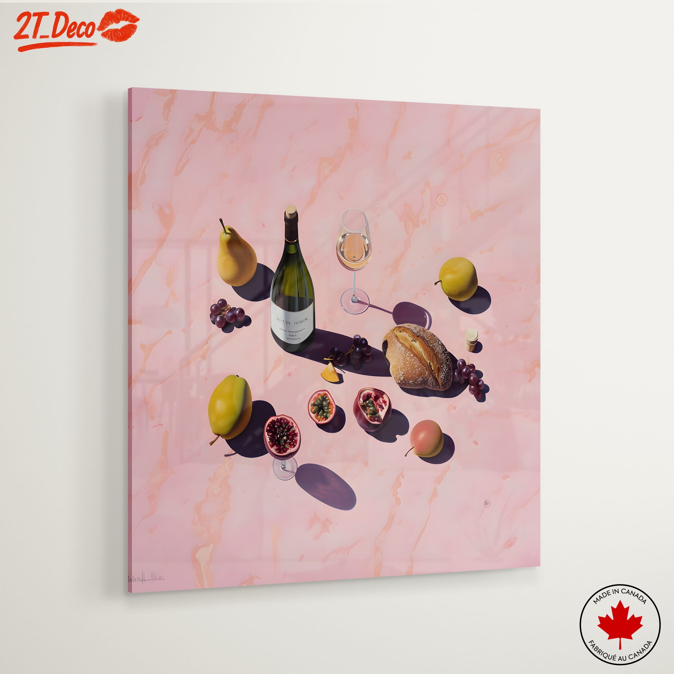 Gourmet Food Still Life Art - Image 6