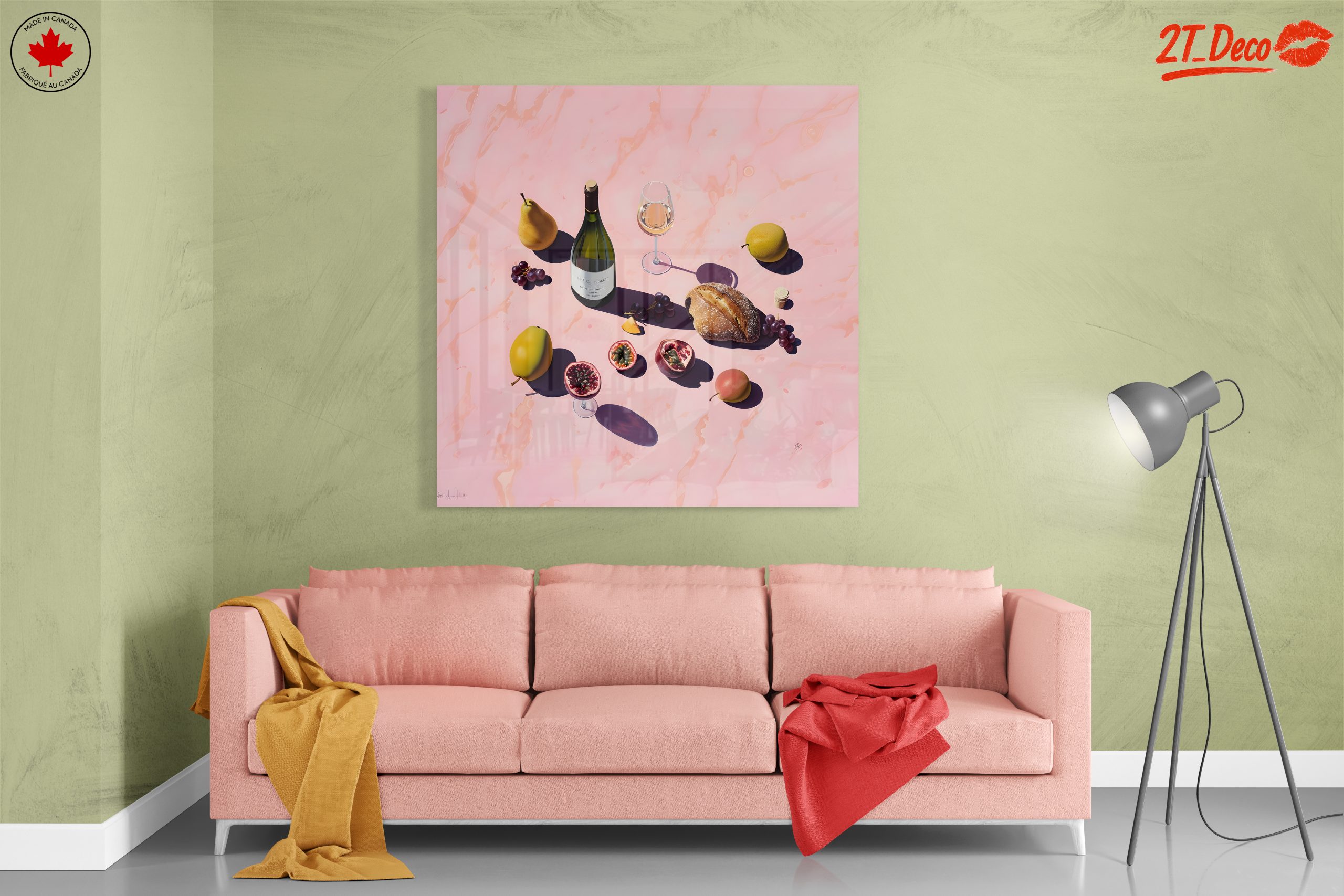 Gourmet Food Still Life Art - Image 7