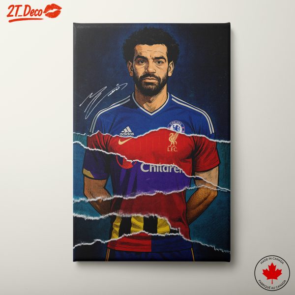 Stylized Mohamed Salah Character Art
