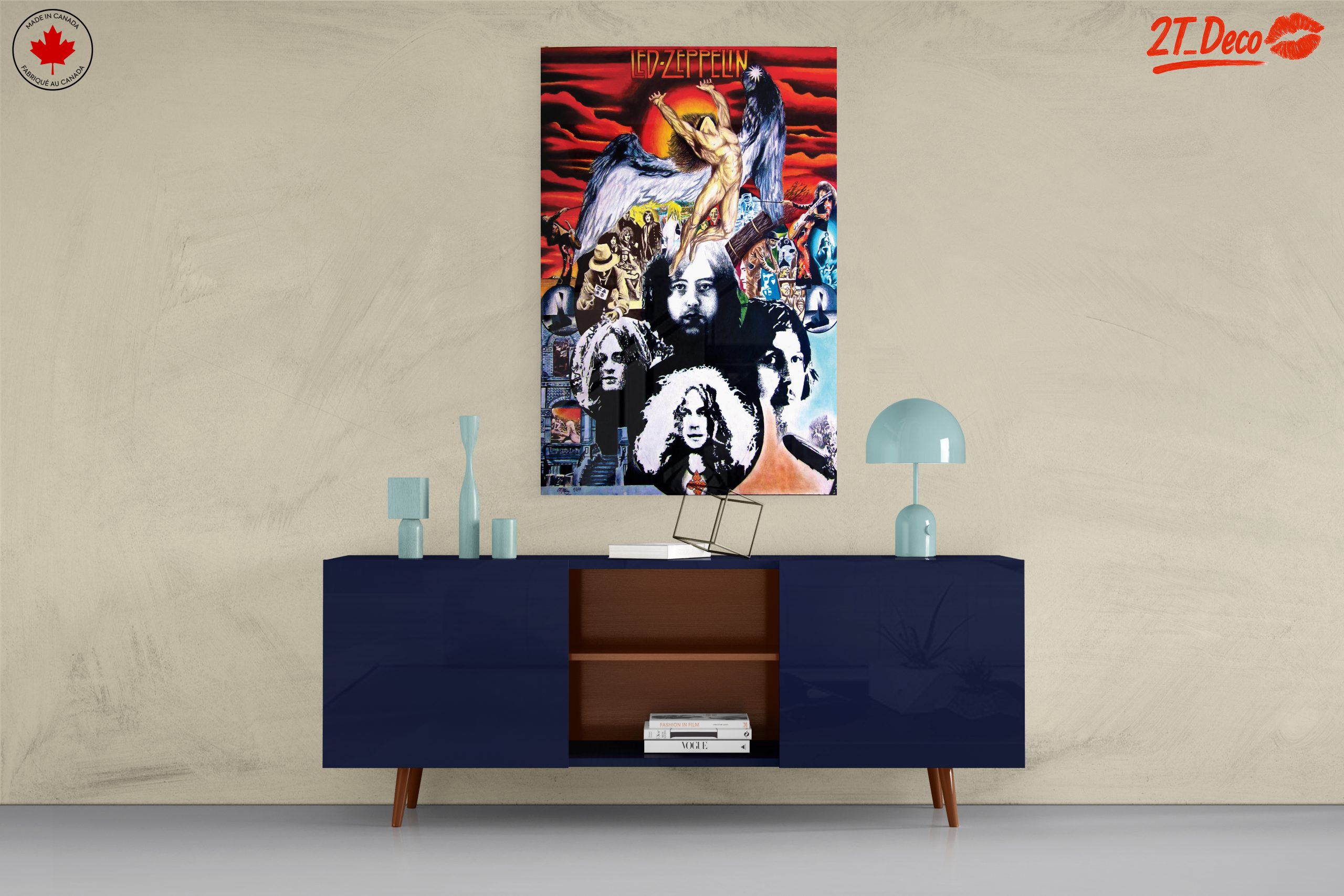 Led Zeppelin Inspired Art with Iconic Imagery - Image 8