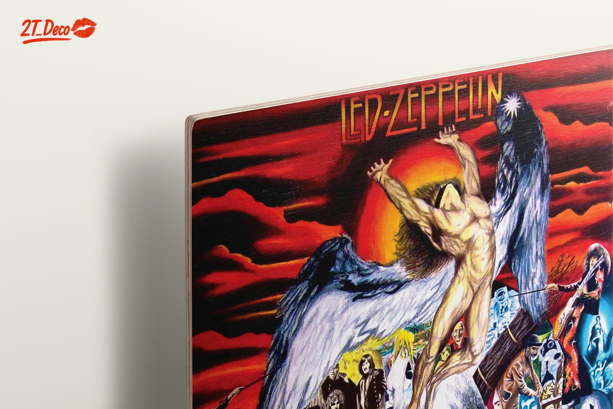 Led Zeppelin Inspired Art with Iconic Imagery - Image 15