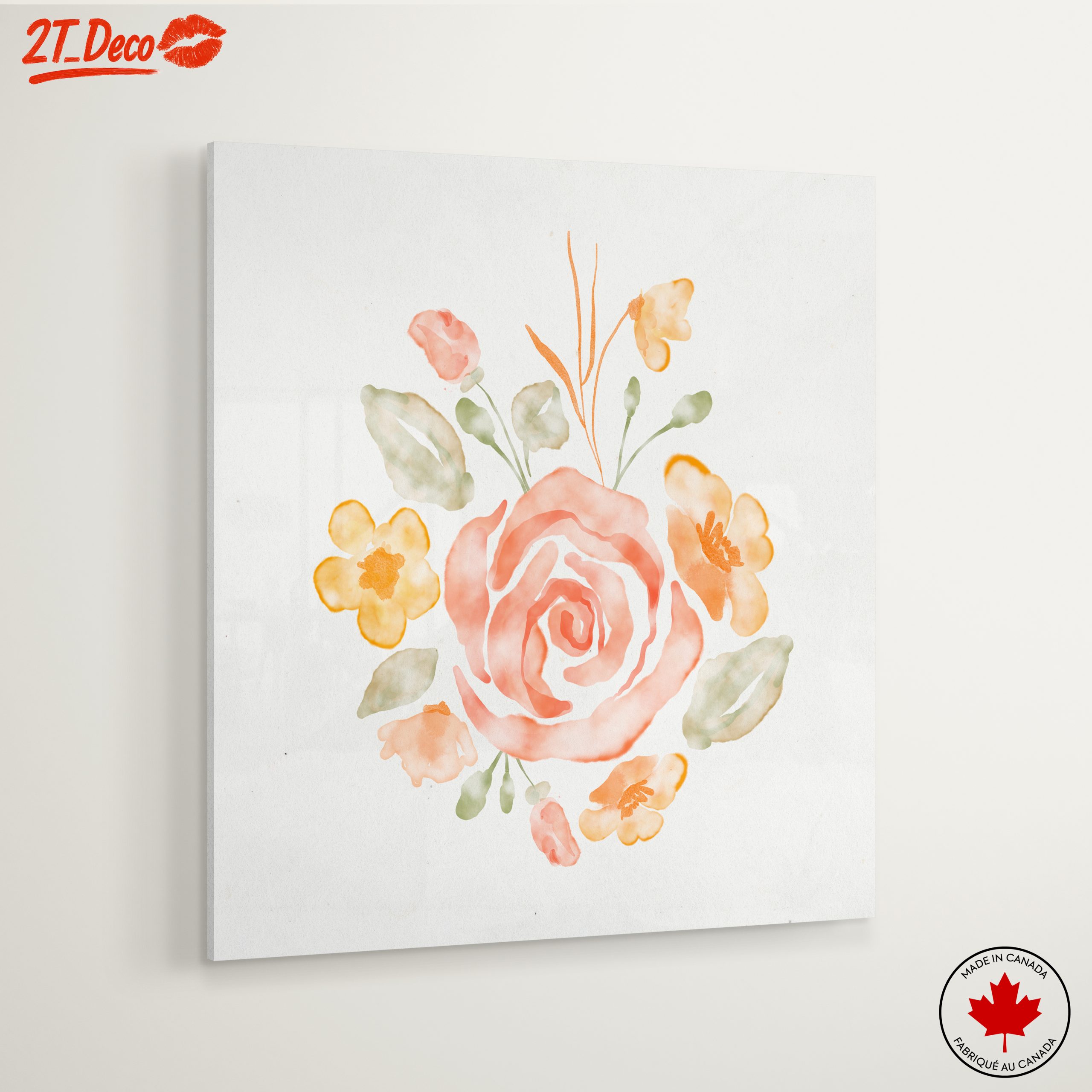 Delicate Watercolor Floral Arrangement 2 - Image 6