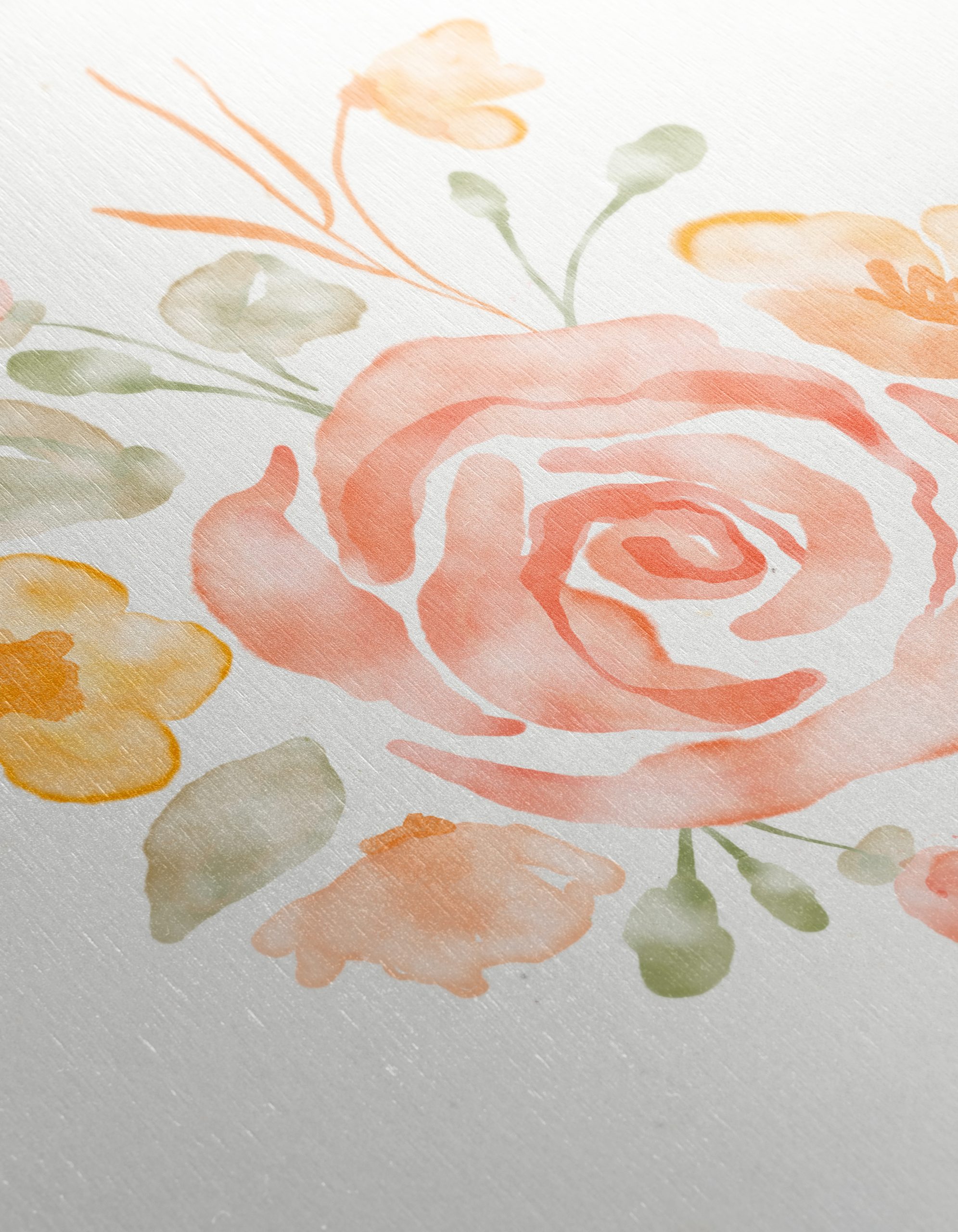 Delicate Watercolor Floral Arrangement 2 - Image 12