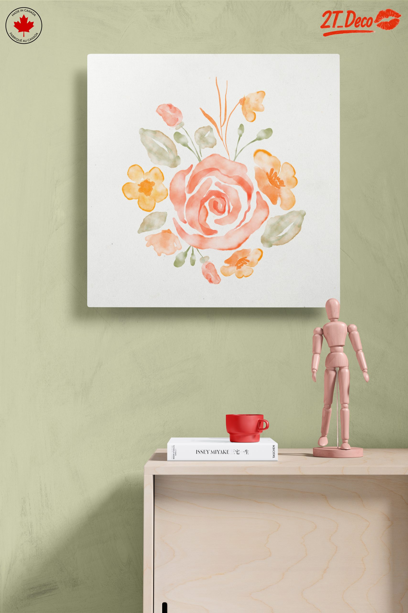 Delicate Watercolor Floral Arrangement 2 - Image 14