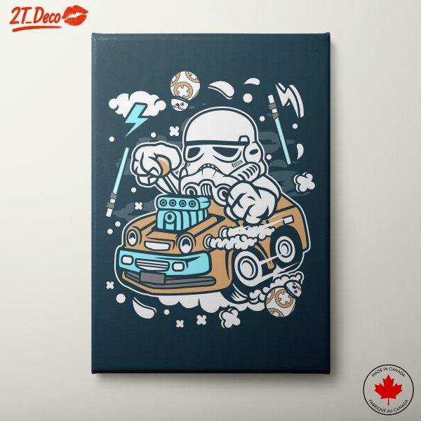 Futuristic Character Design with Stormtrooper
