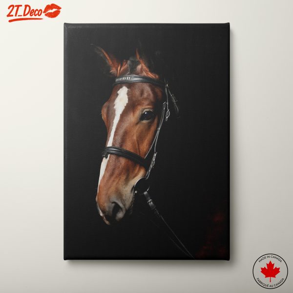 Elegant Horse Portrait Wall Art