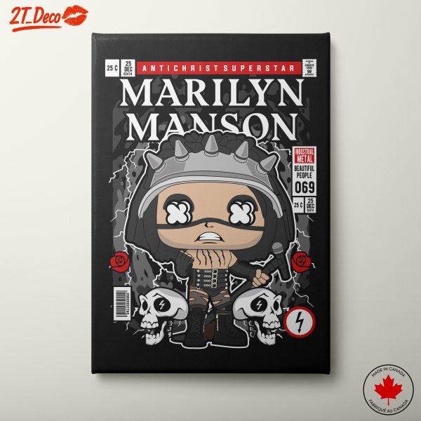 Marilyn Manson Music Icon Artwork