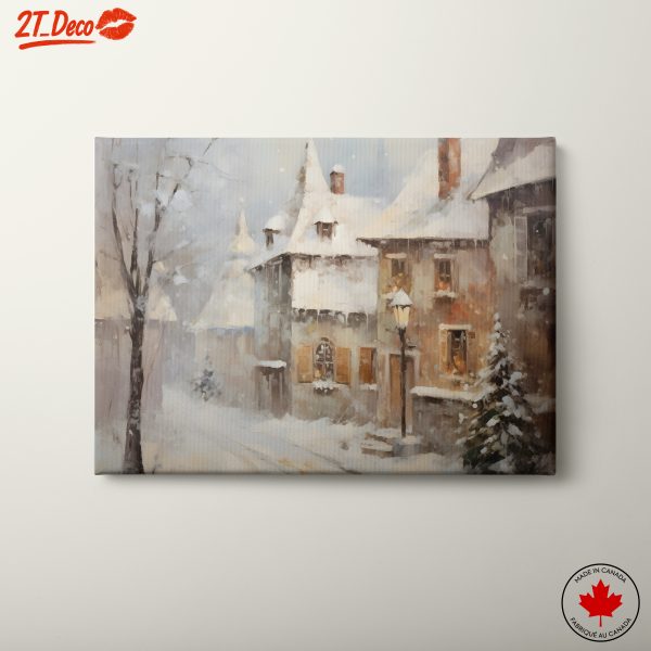 Charming Winter Village Scene 2