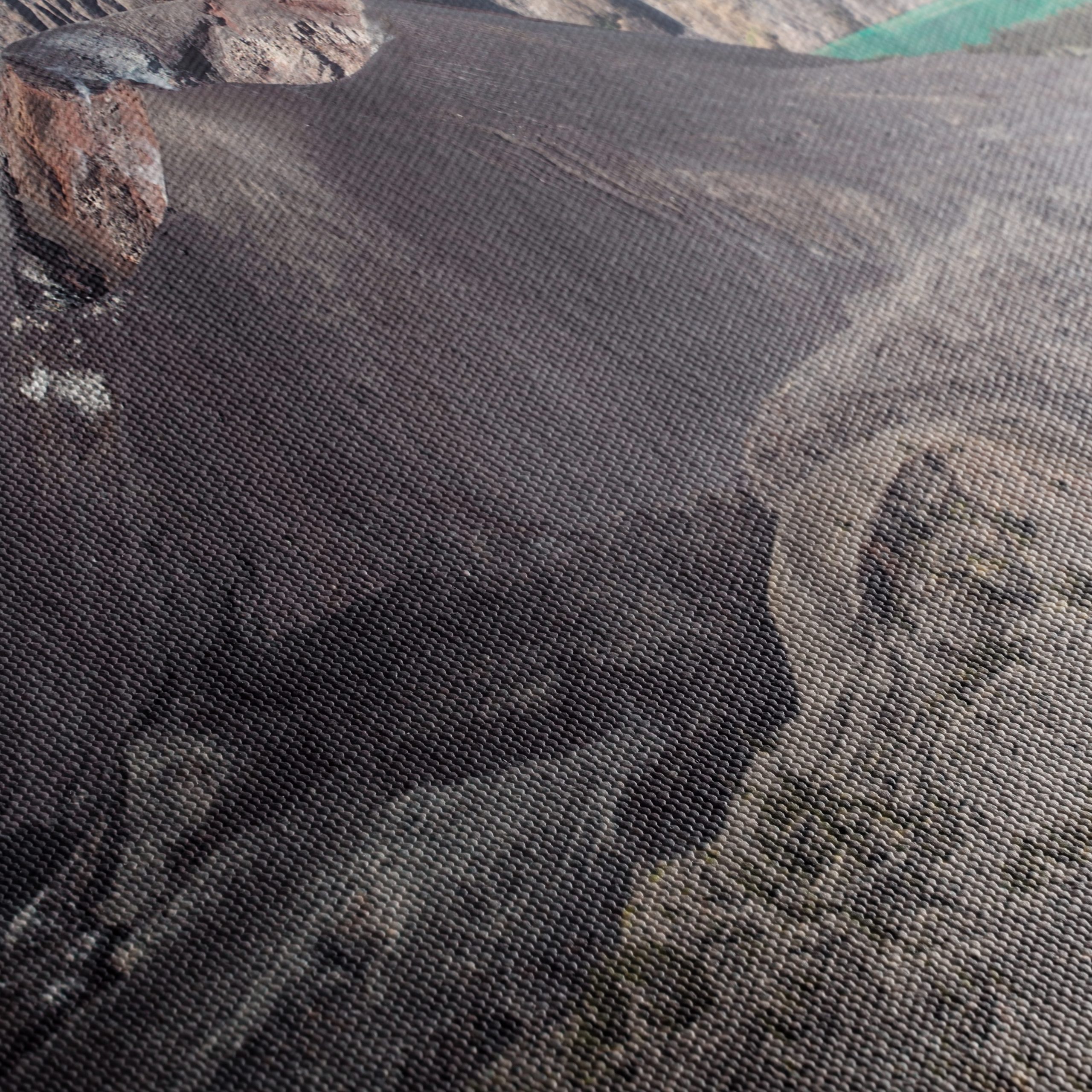 Stunning Volcano Landscape Overlooking Turquoise Lake - Image 5