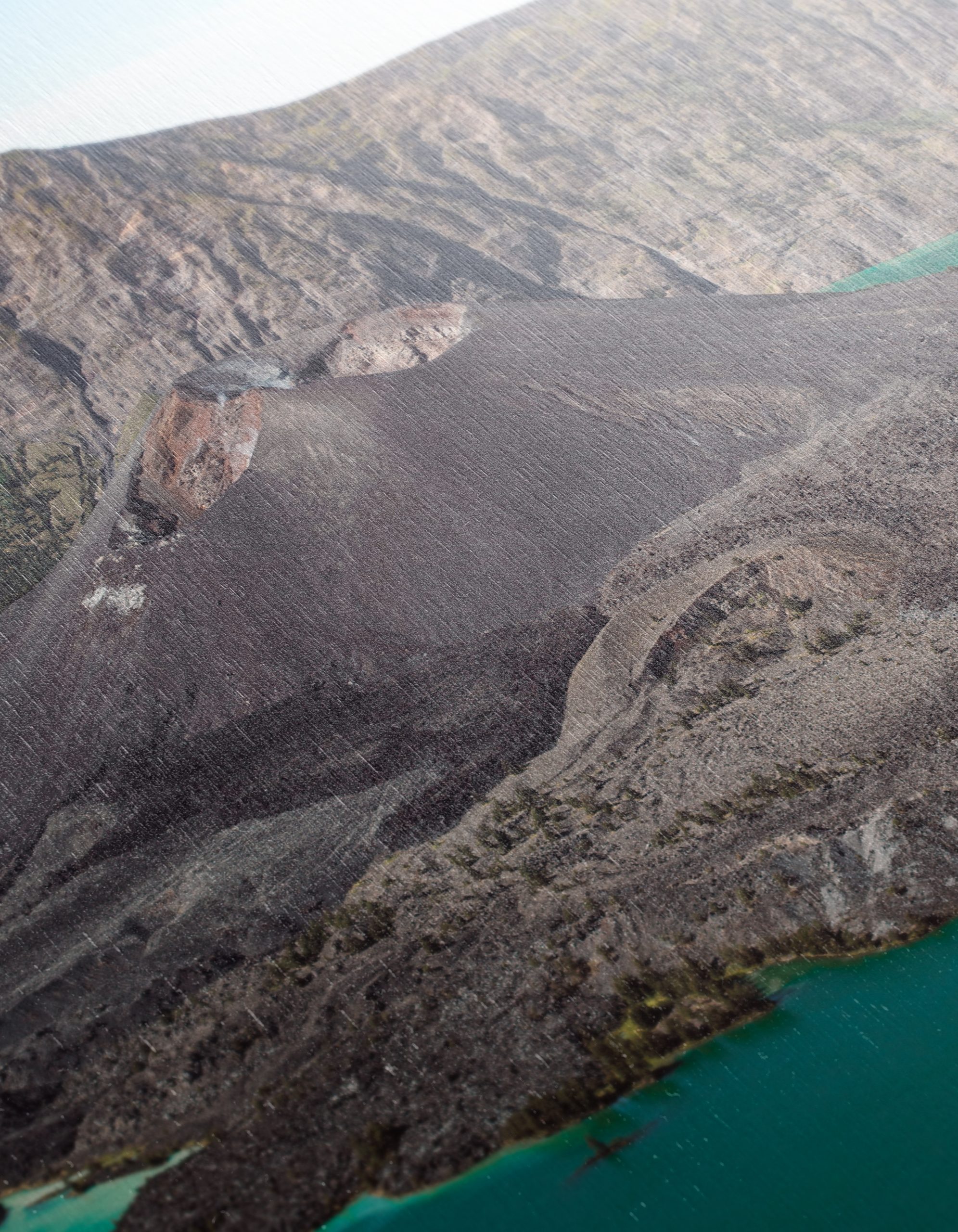 Stunning Volcano Landscape Overlooking Turquoise Lake - Image 12