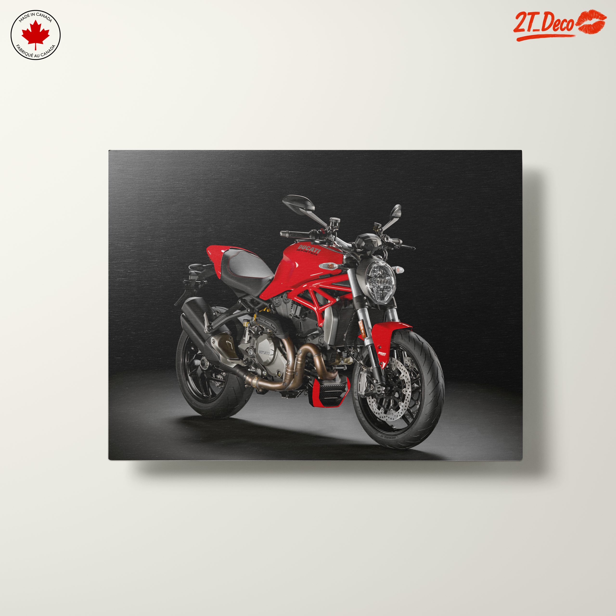 Stylish Ducati Motorcycle Art - Image 10