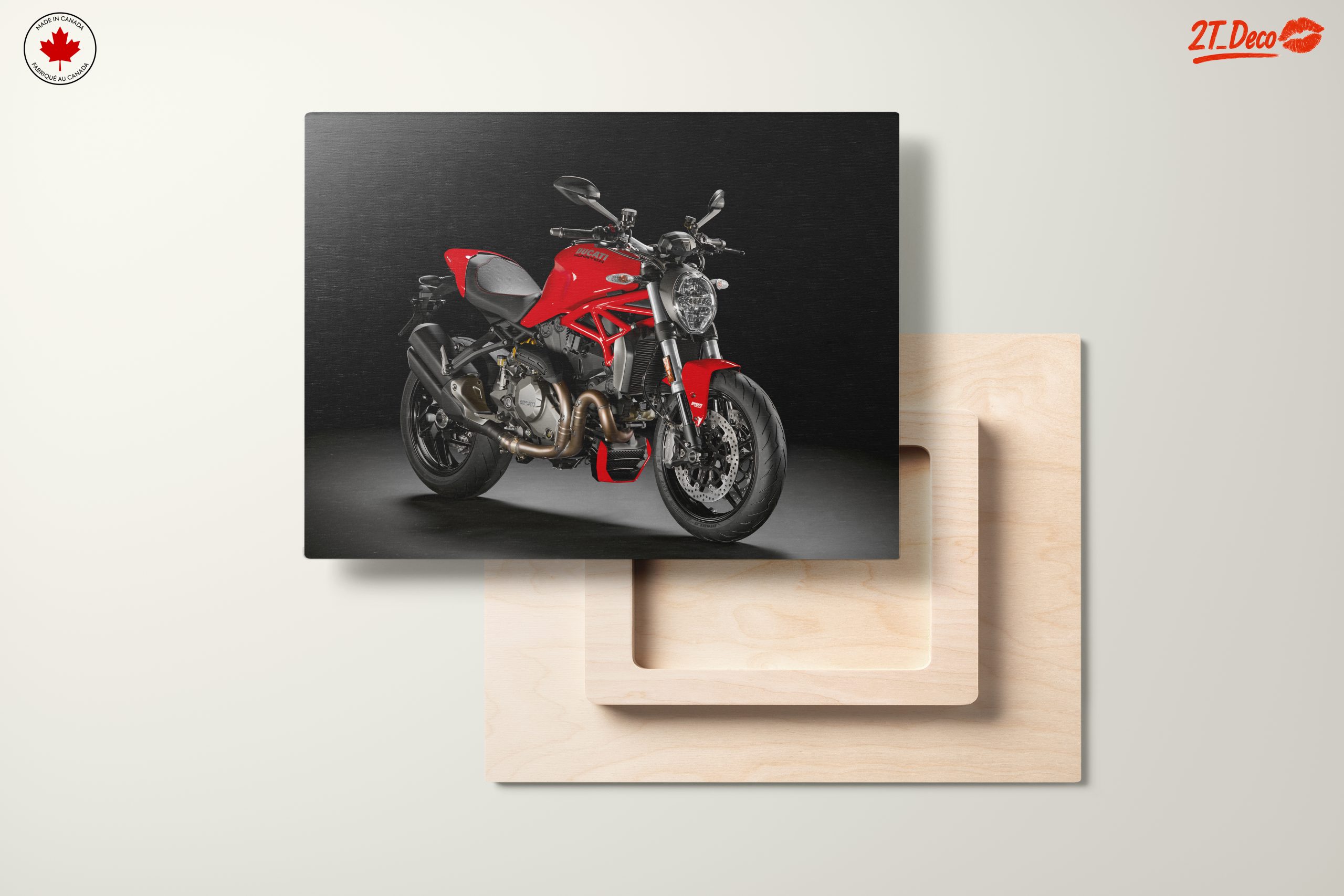 Stylish Ducati Motorcycle Art - Image 11