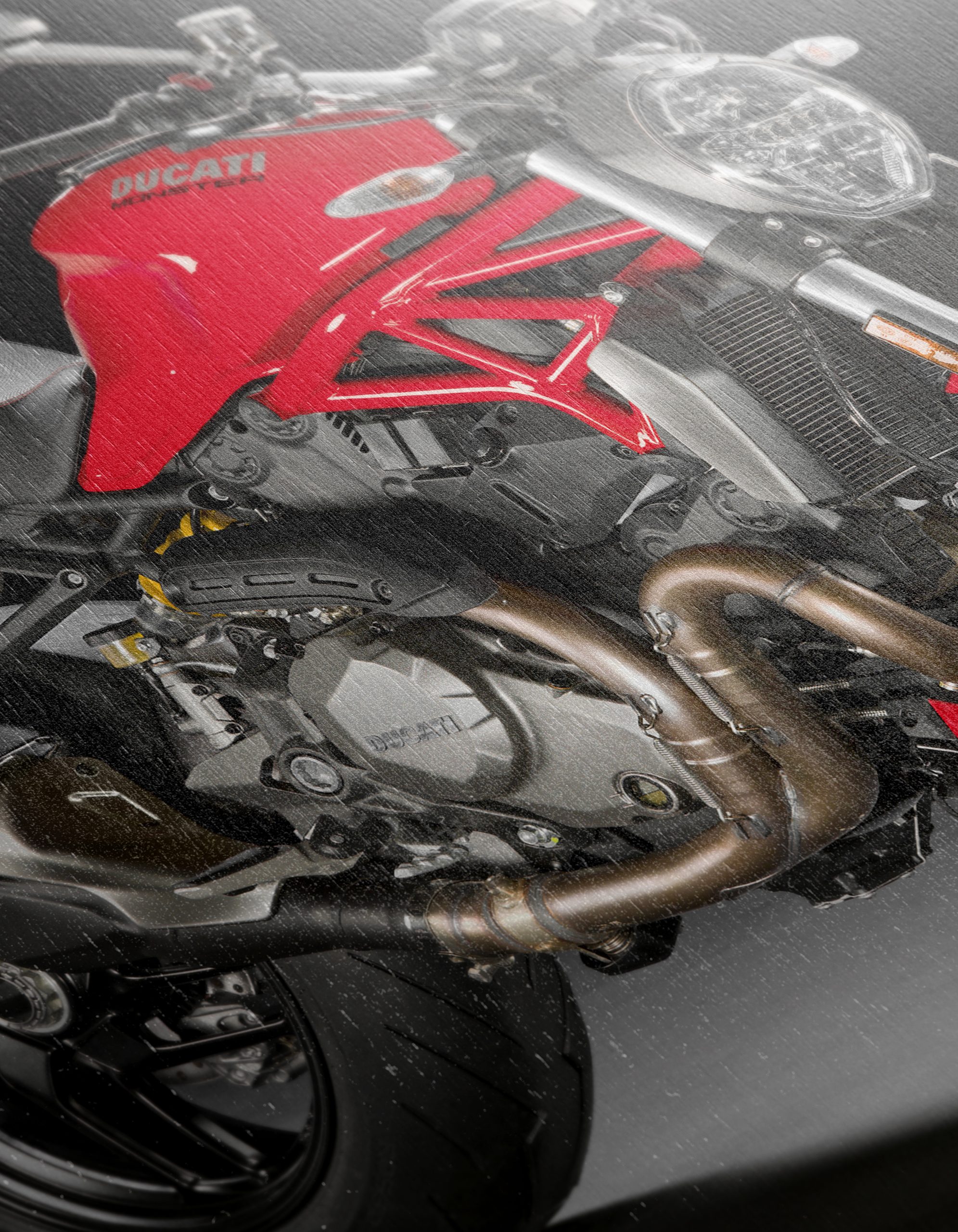 Stylish Ducati Motorcycle Art - Image 12