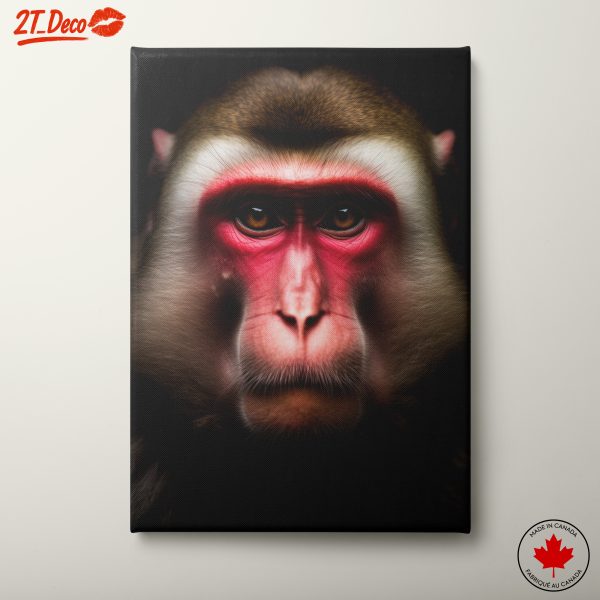 Striking Portrait of a Monkey