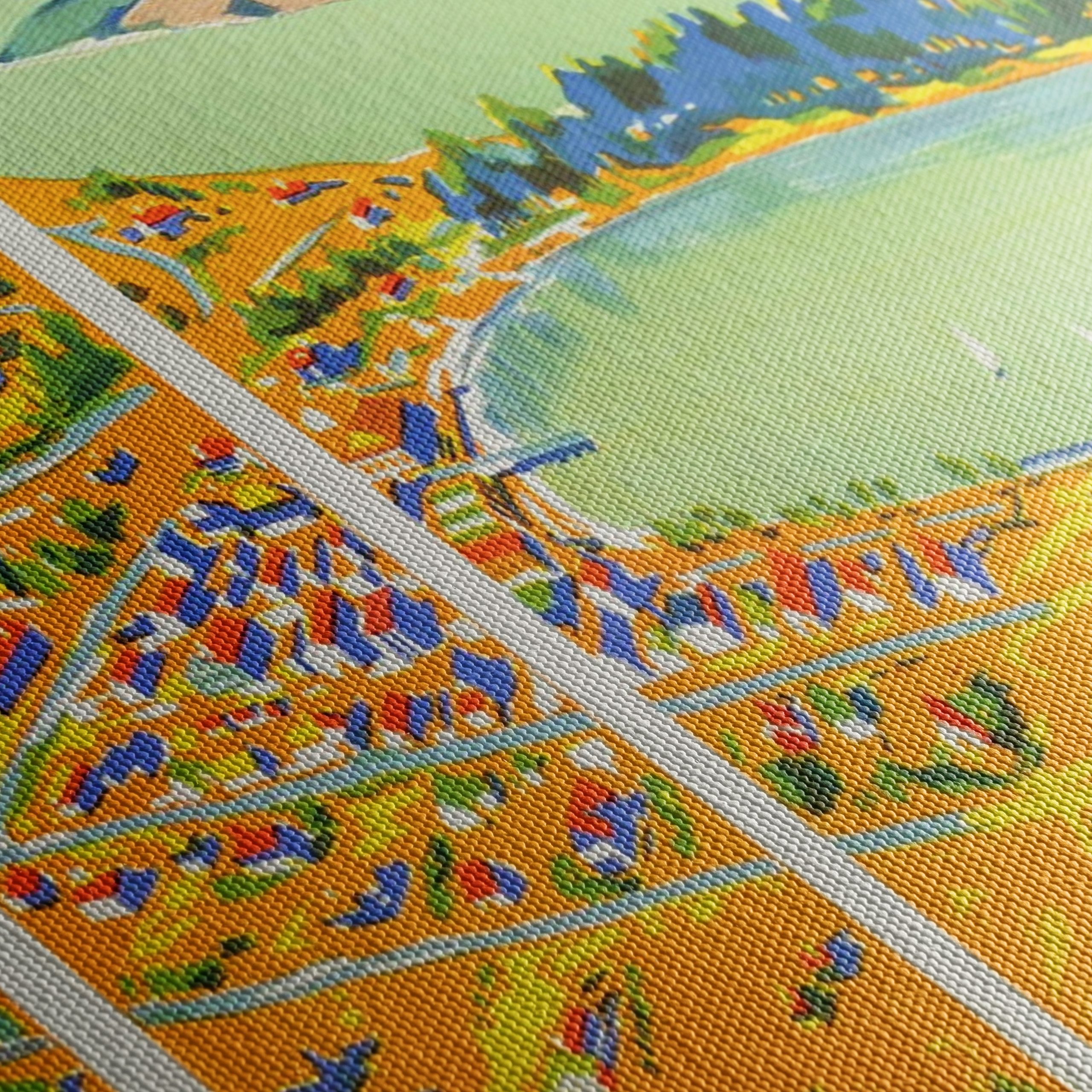 Colorful Queenstown Landscape Art - Image 5
