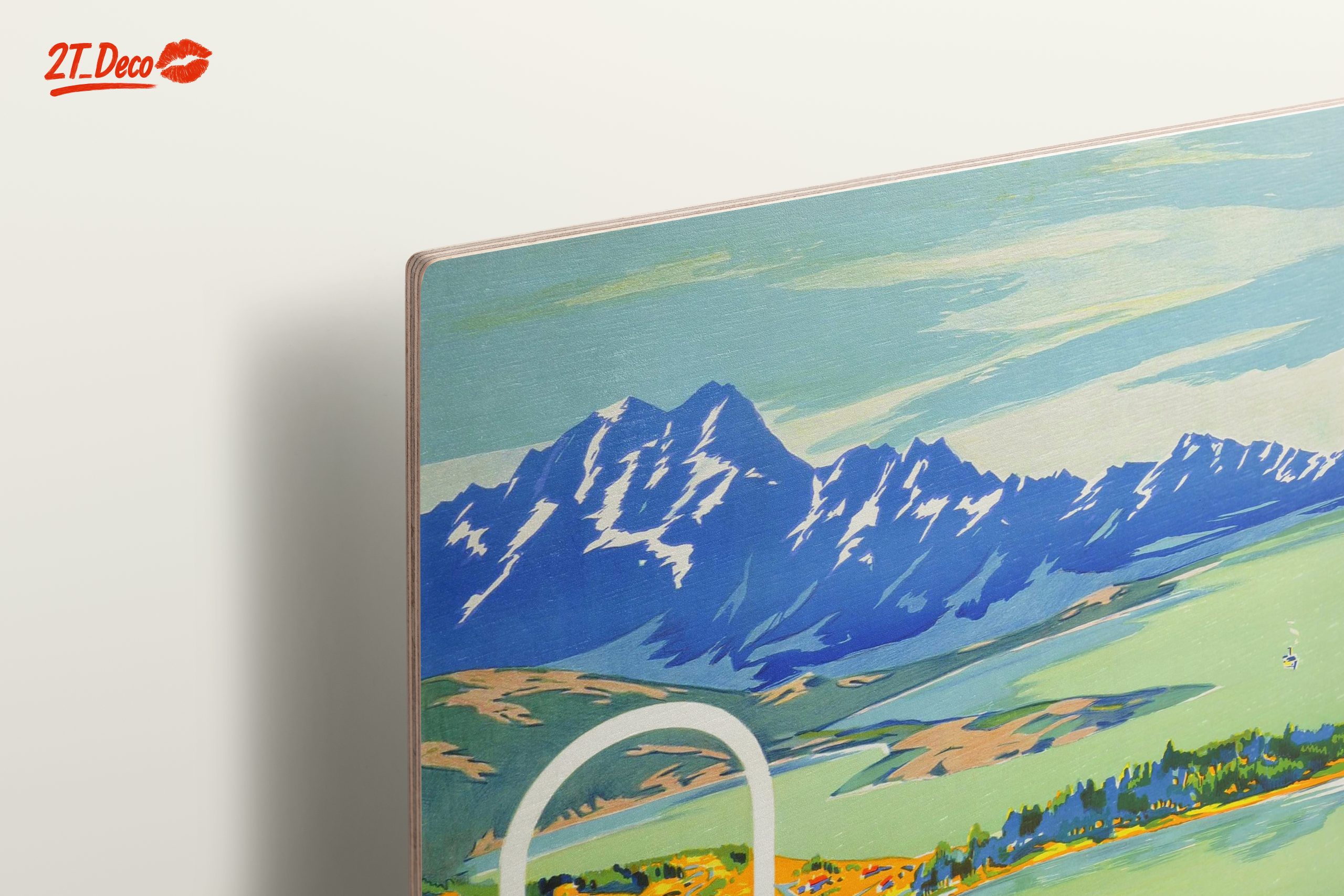 Colorful Queenstown Landscape Art - Image 15