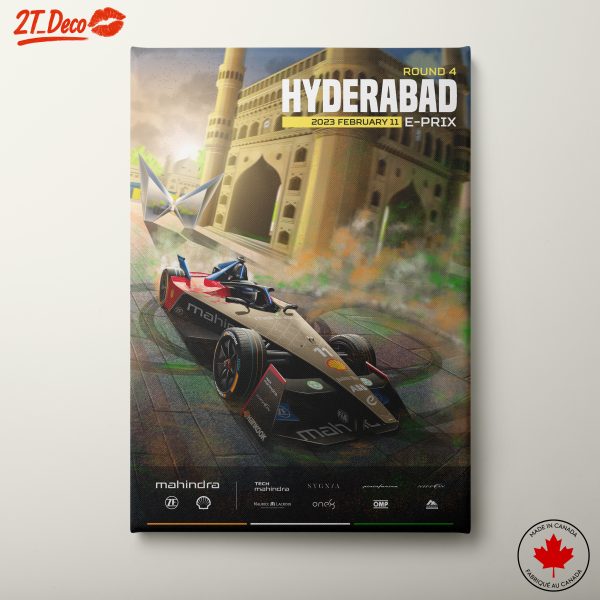 Hyderabad E-PRIX Race Car Artwork