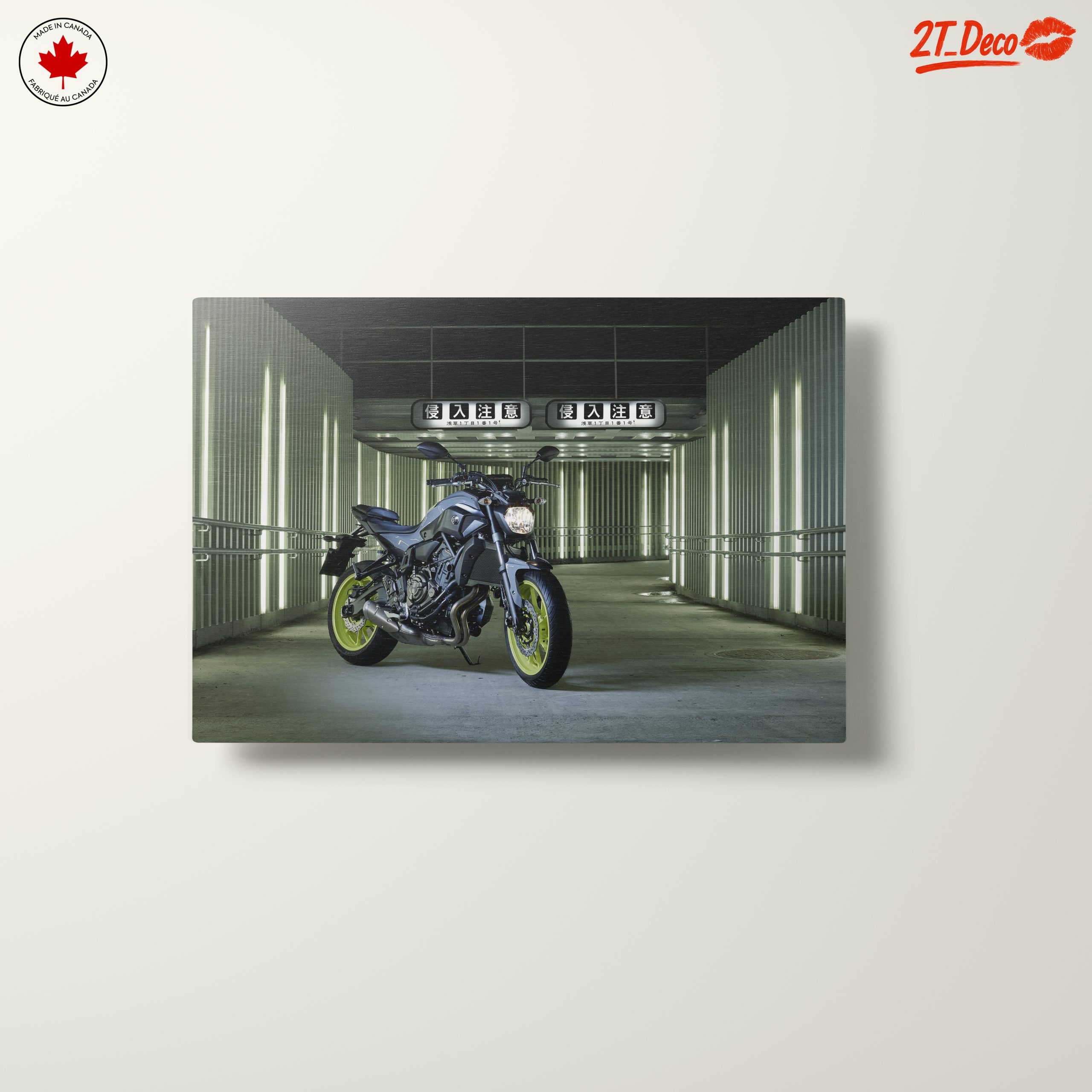 Stylish Motorcycle in Urban Alley - Image 10
