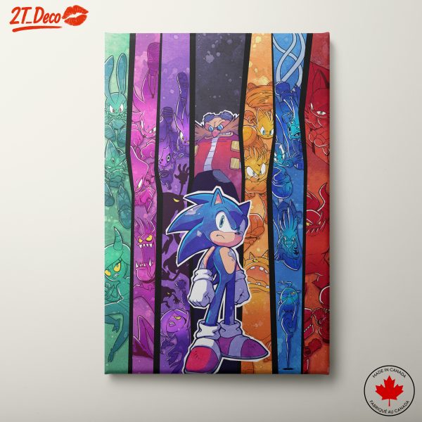 Sonic the Hedgehog Character Art 2