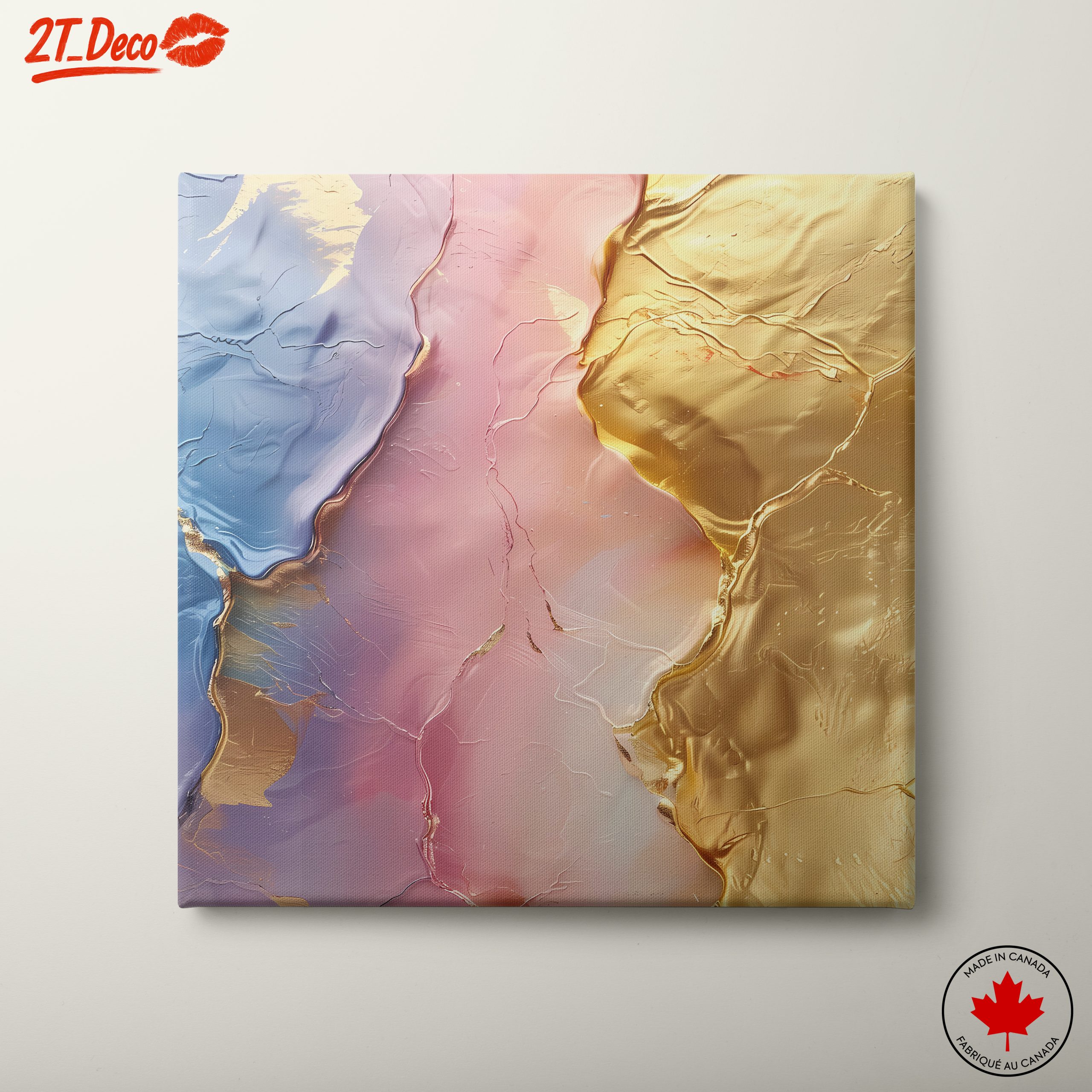 Vibrant Abstract Colorful Texture Art