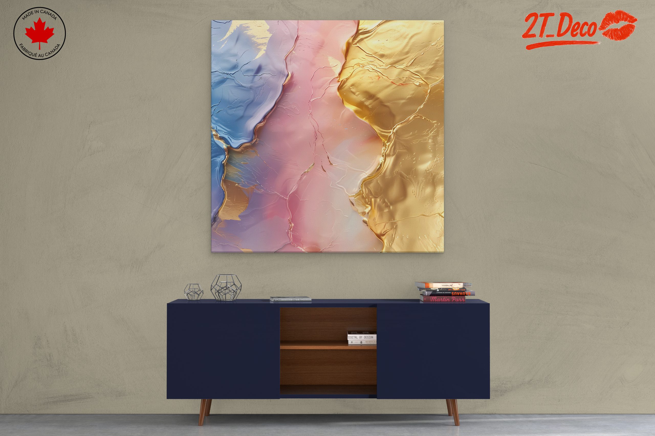 Vibrant Abstract Colorful Texture Art - Image 3