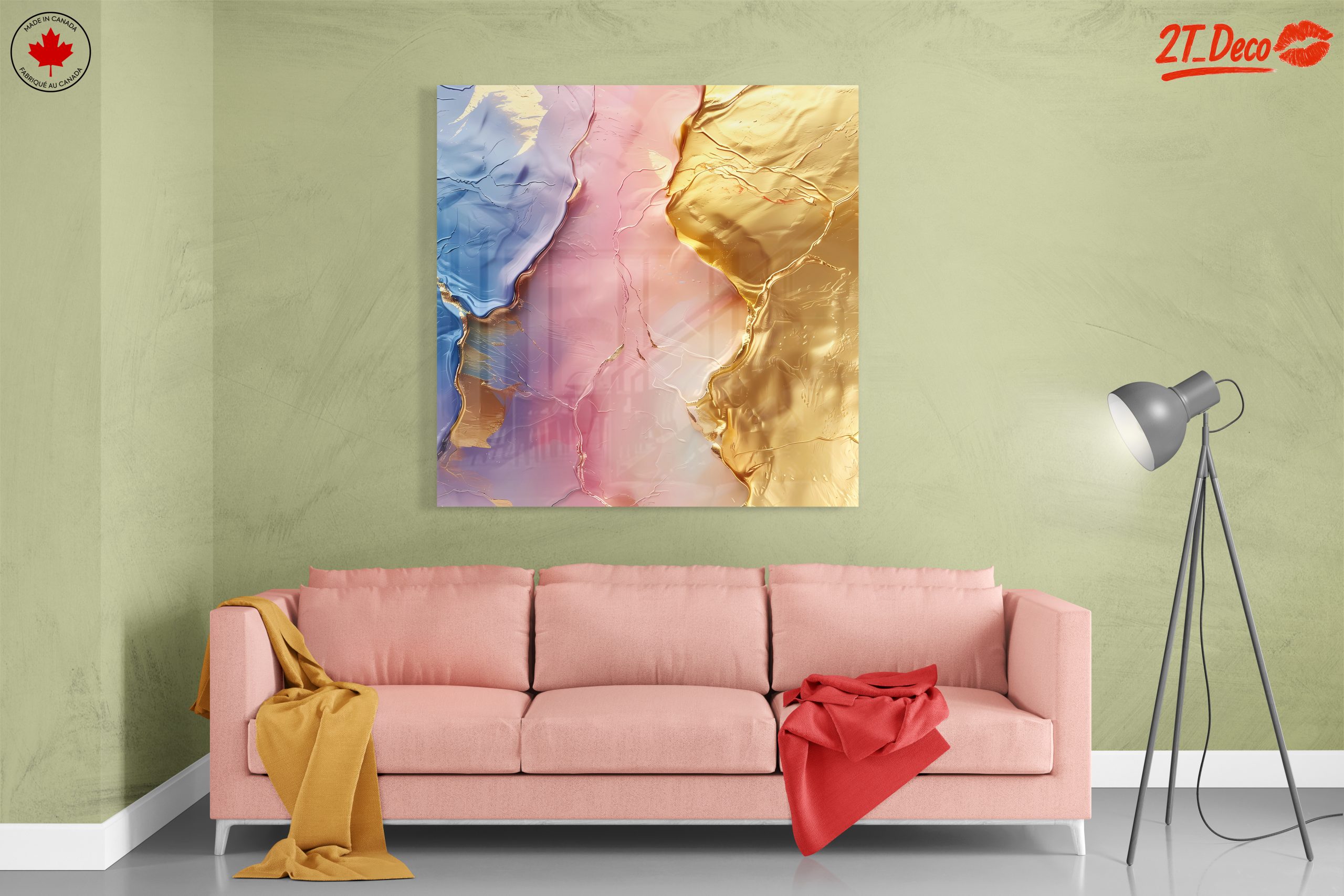Vibrant Abstract Colorful Texture Art - Image 7