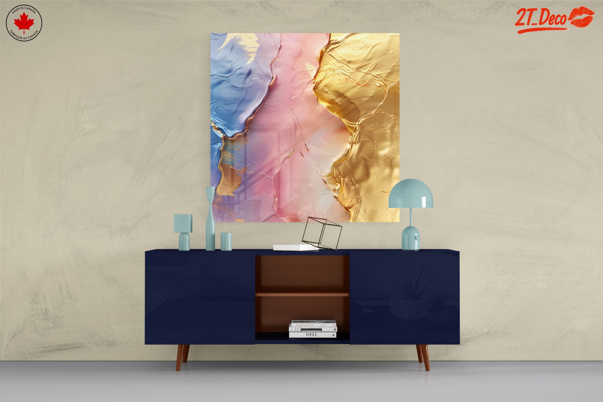 Vibrant Abstract Colorful Texture Art - Image 8