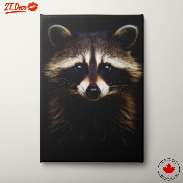Captivating Raccoon Portrait