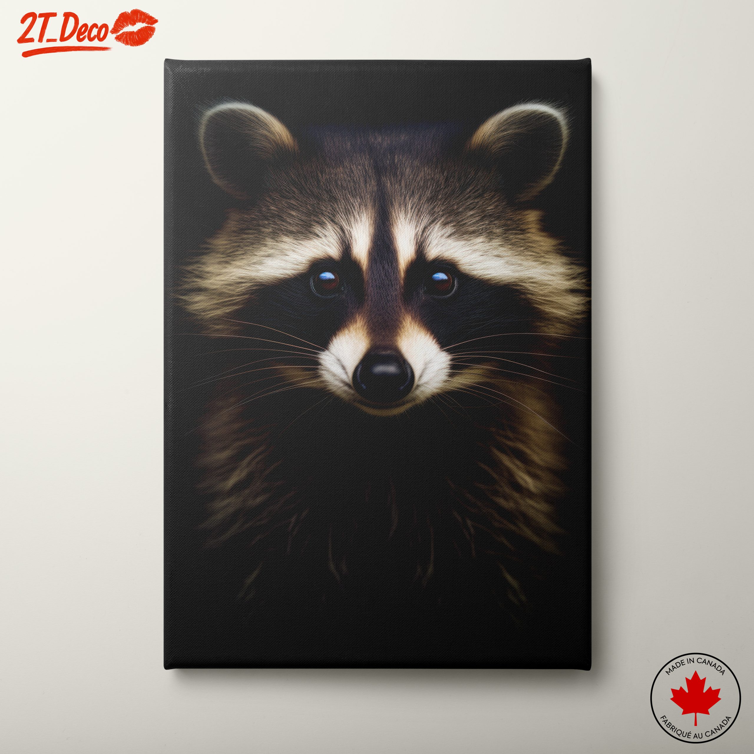 Captivating Raccoon Portrait