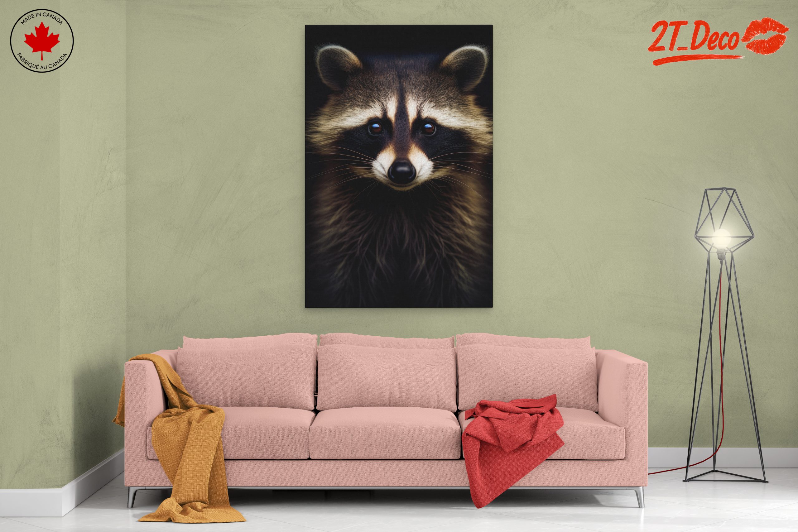 Captivating Raccoon Portrait - Image 2