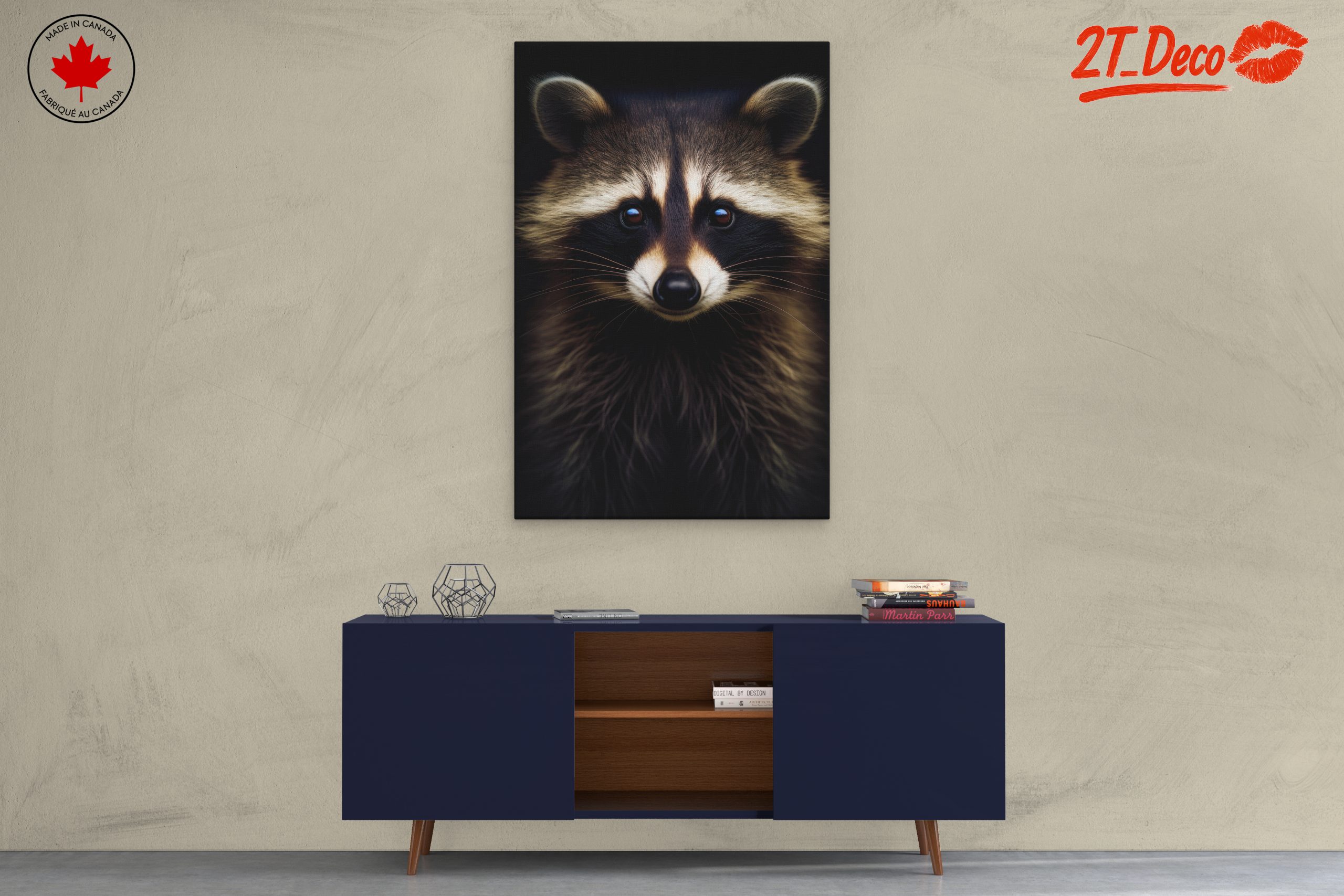 Captivating Raccoon Portrait - Image 3