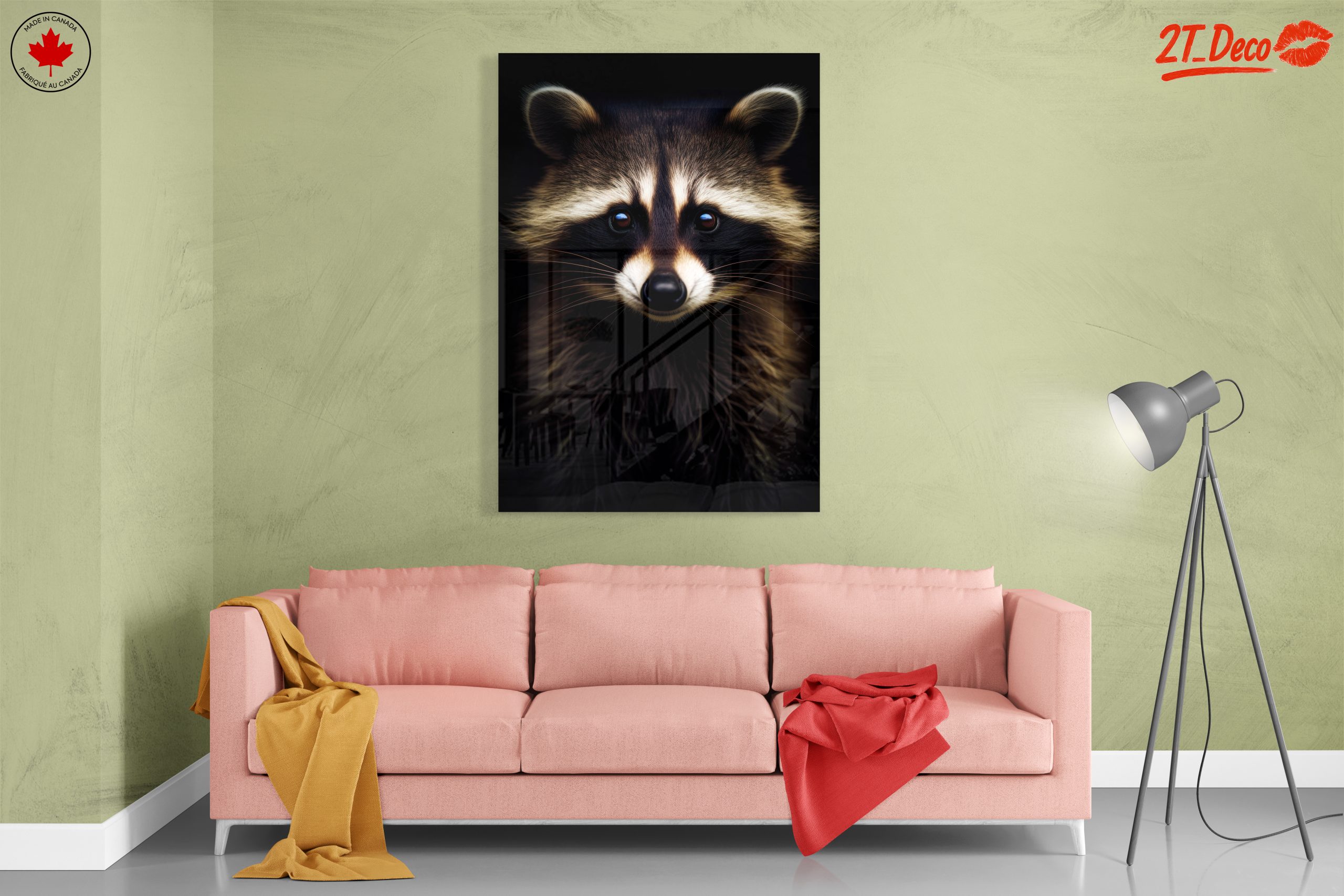 Captivating Raccoon Portrait - Image 7