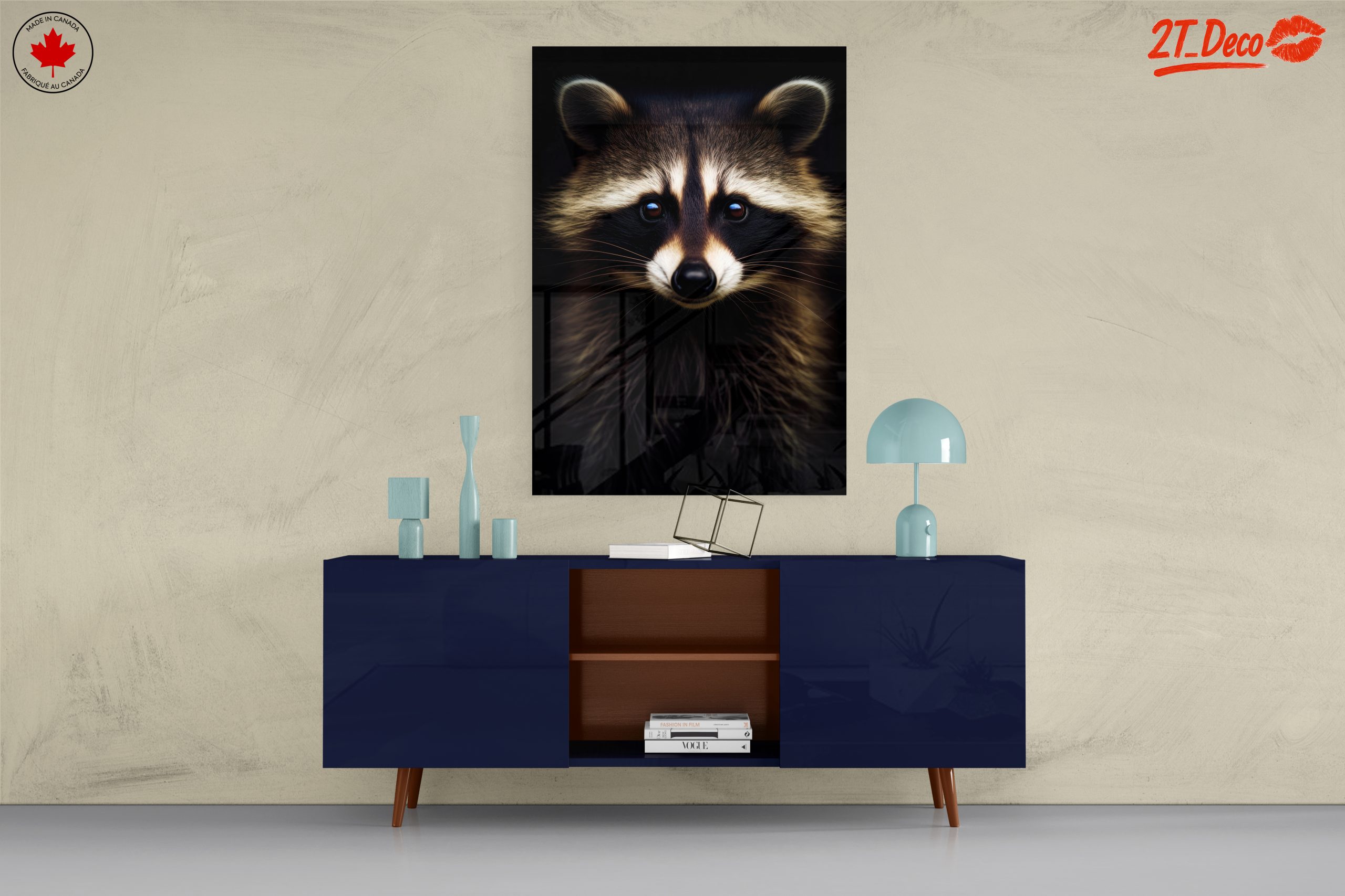 Captivating Raccoon Portrait - Image 8