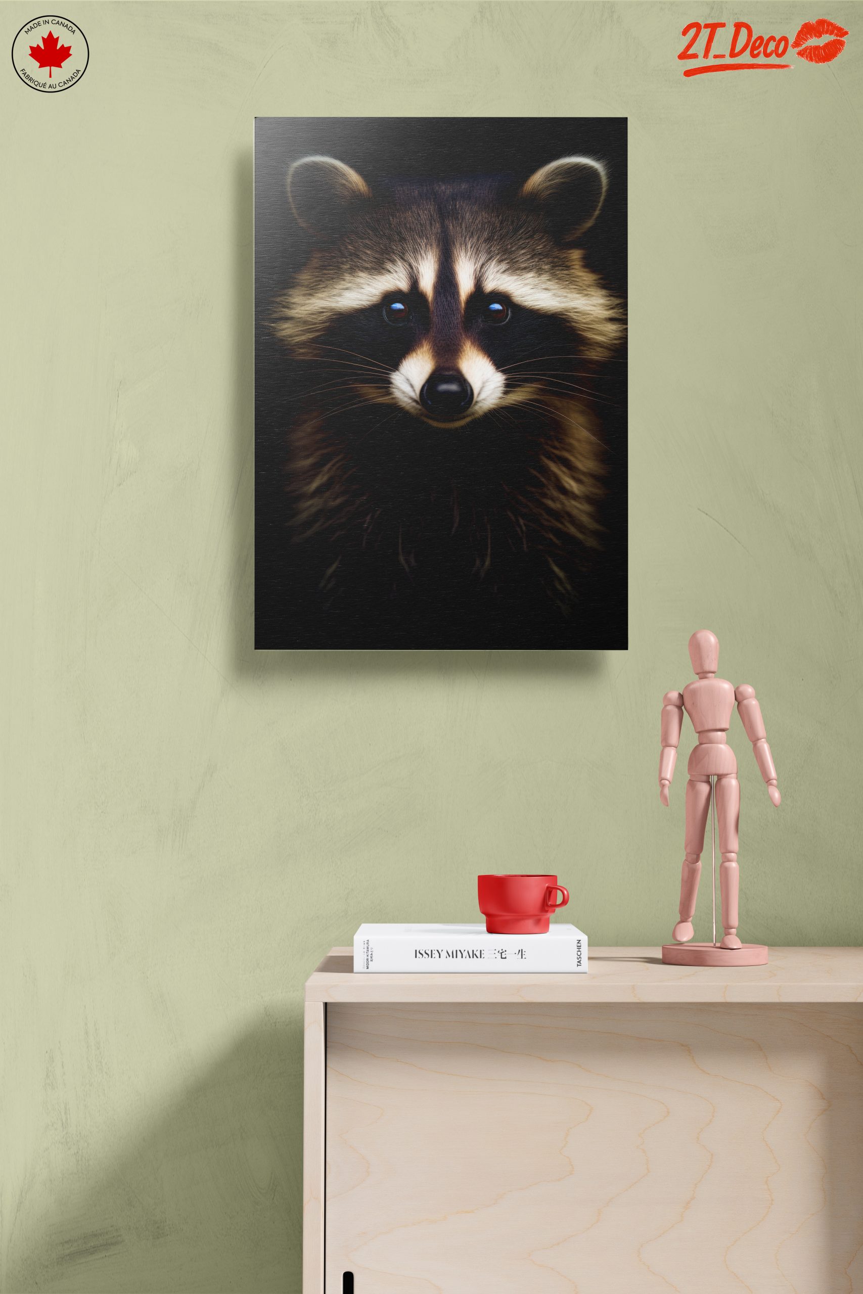 Captivating Raccoon Portrait - Image 14