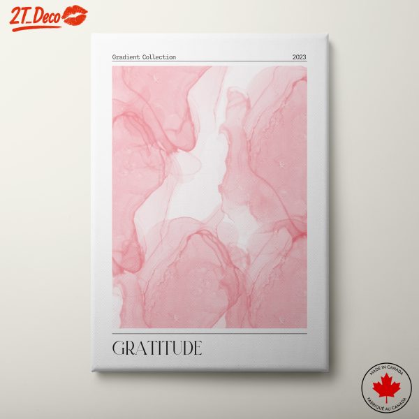 Liquid Abstract Art in Soft Pink Hues
