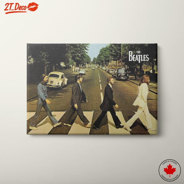 The Beatles Iconic Abbey Road Crossing