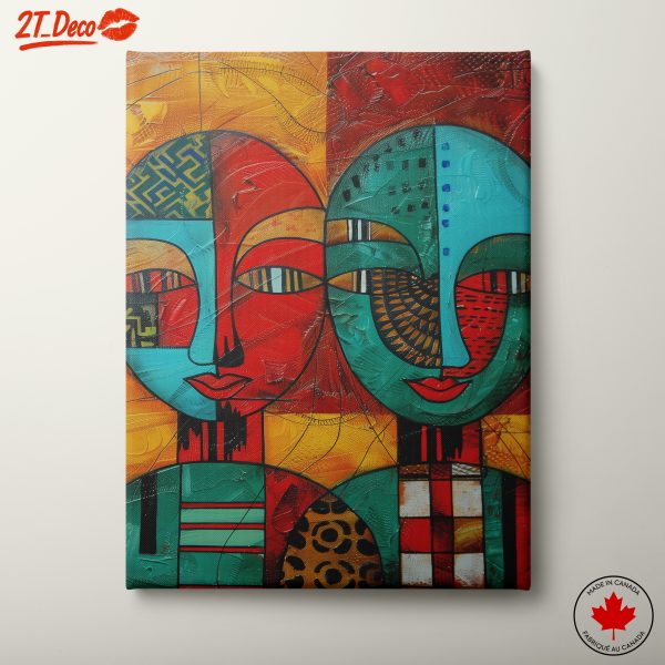 Vibrant Afro Art Representation 3