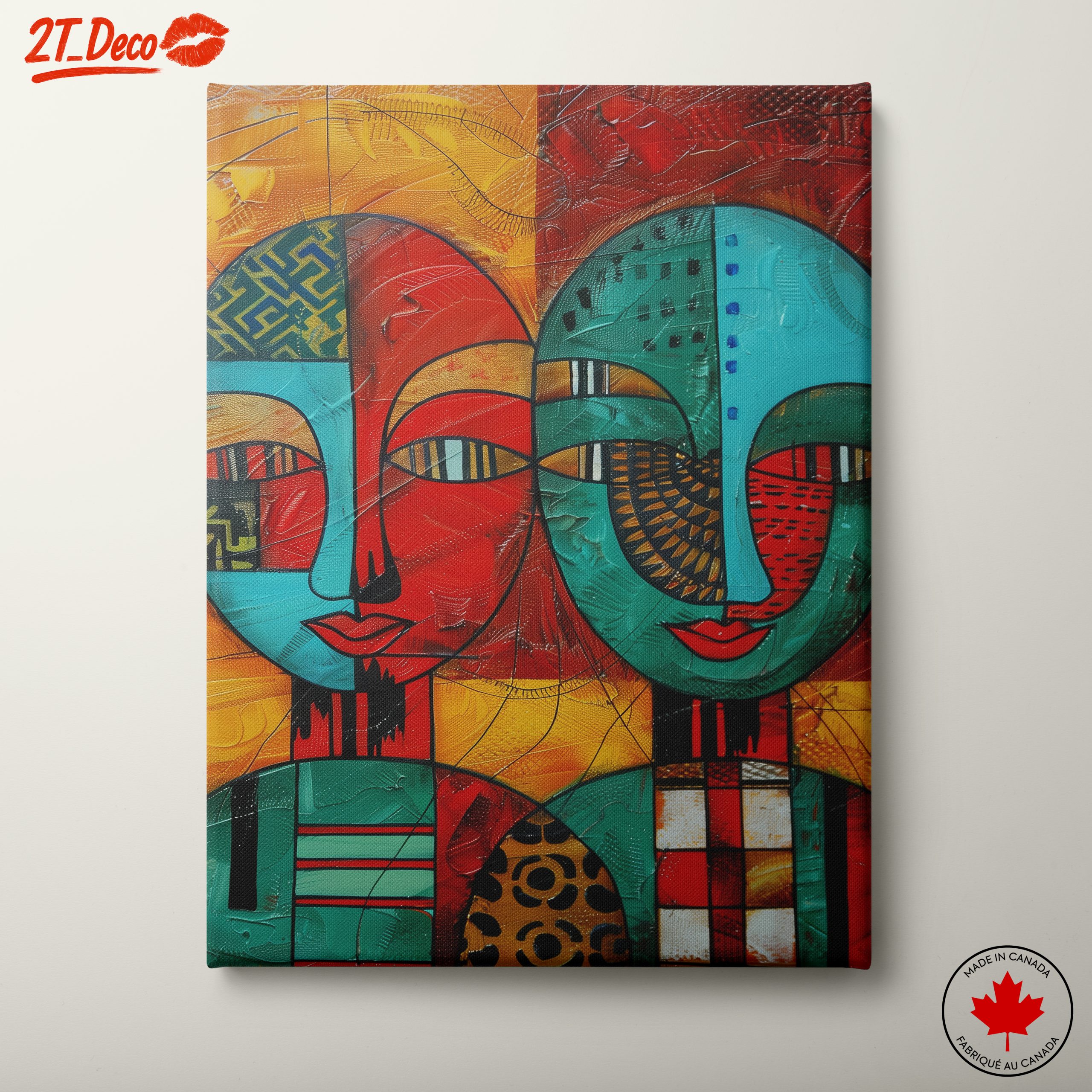 Vibrant Afro Art Representation 3