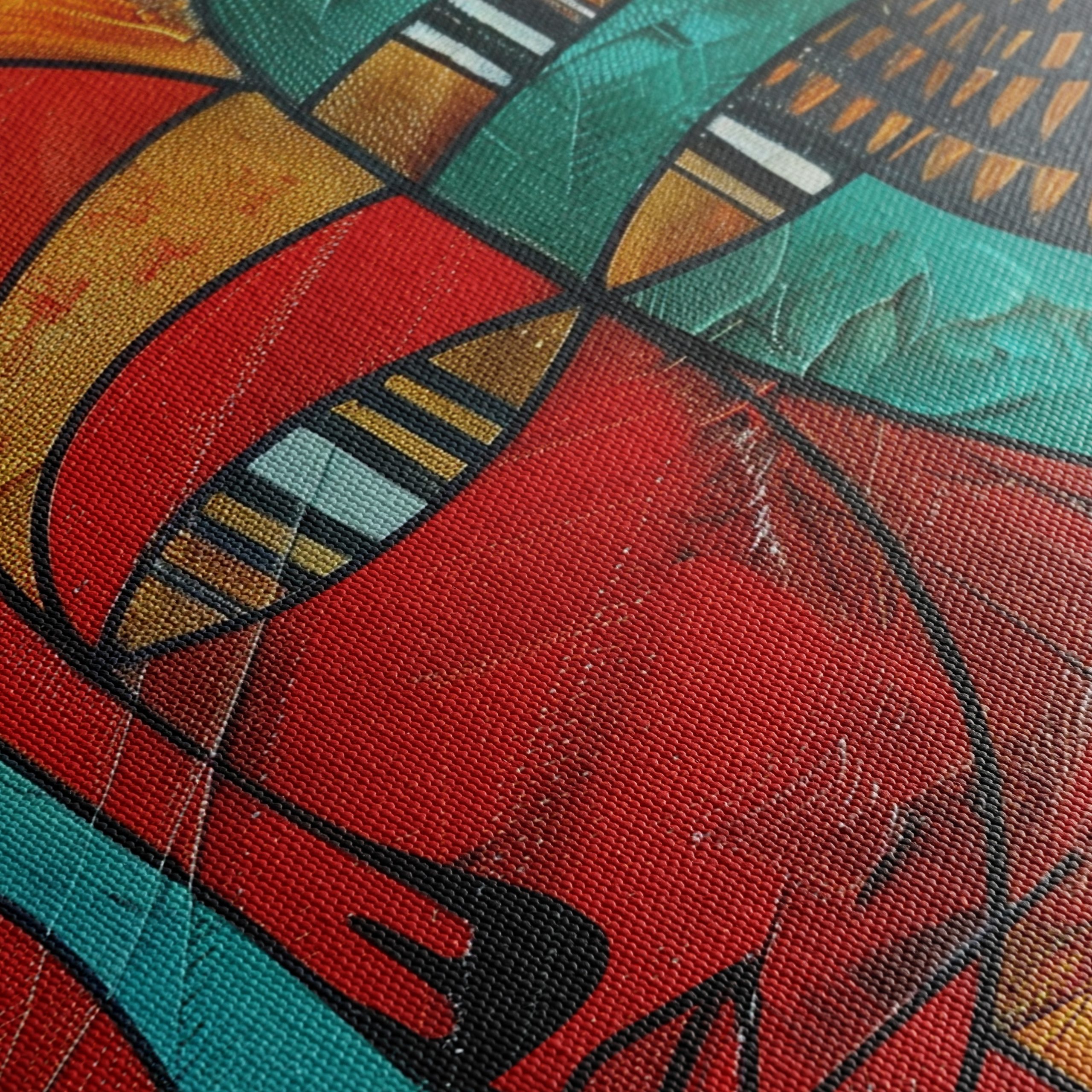 Vibrant Afro Art Representation 3 - Image 5