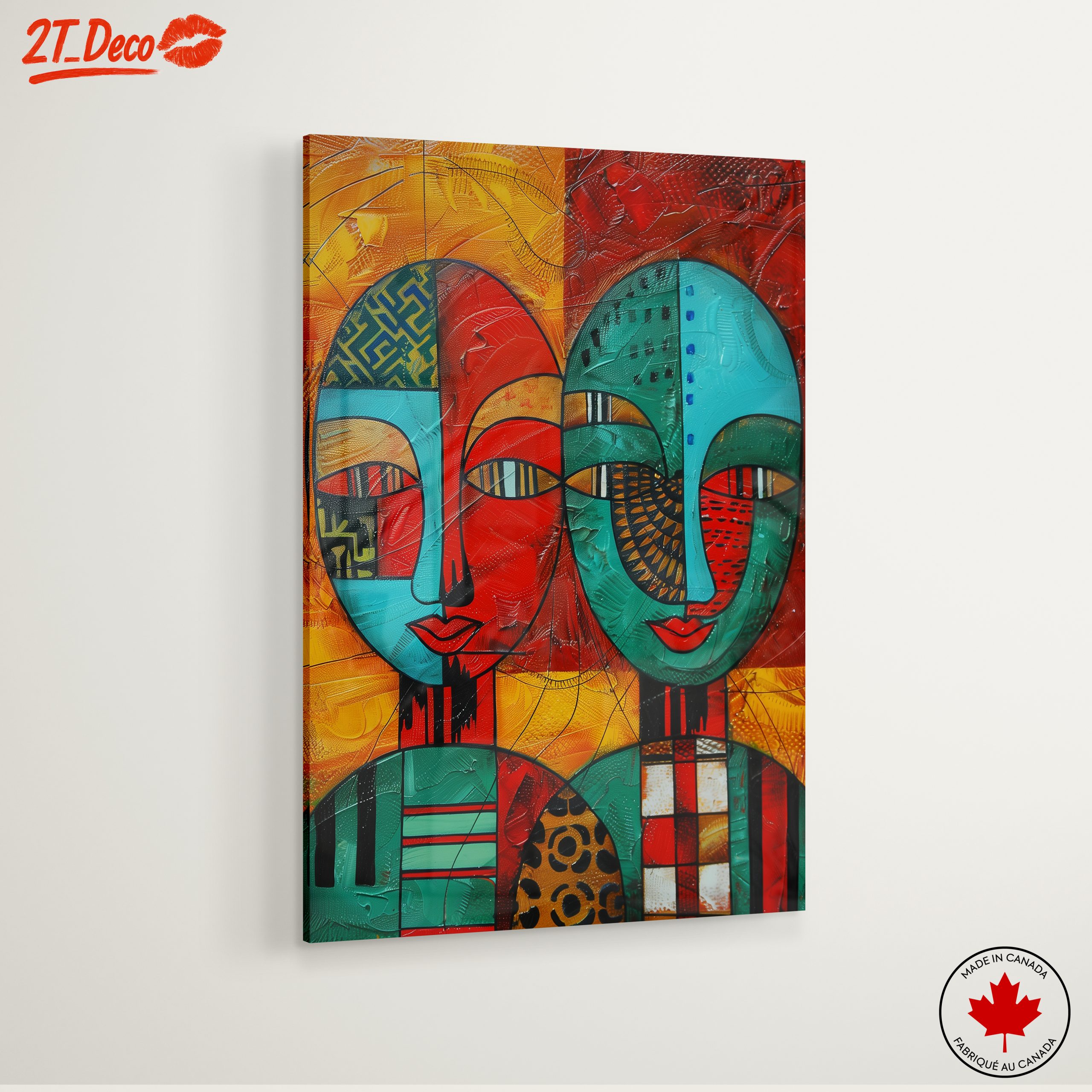 Vibrant Afro Art Representation 3 - Image 6