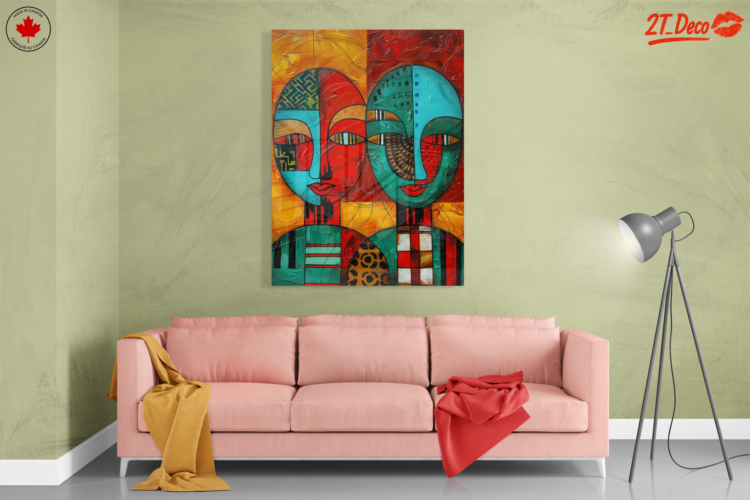 Vibrant Afro Art Representation 3 - Image 7