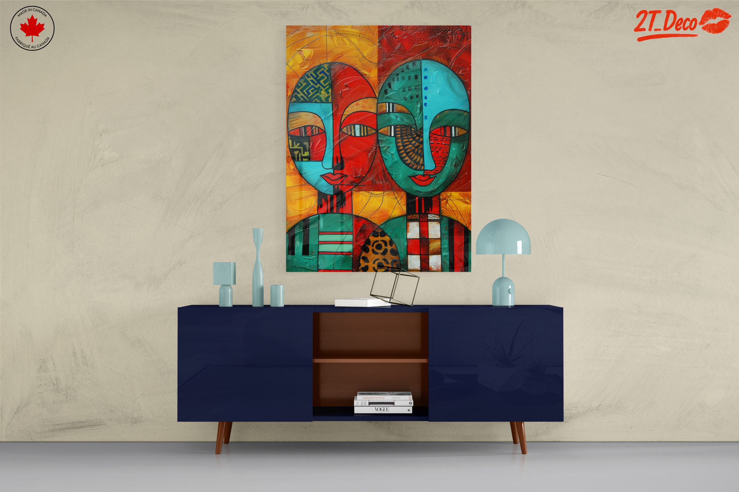 Vibrant Afro Art Representation 3 - Image 8