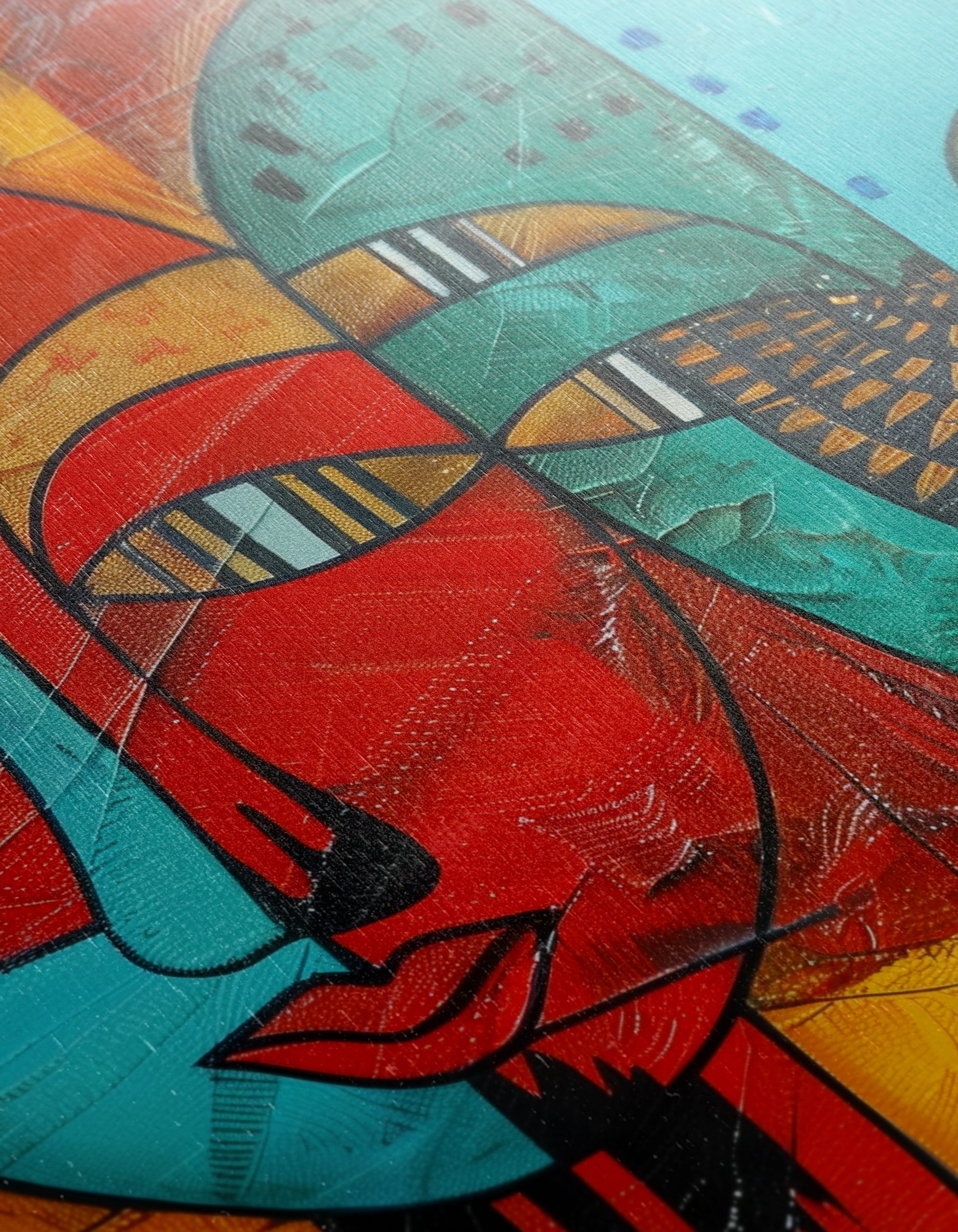 Vibrant Afro Art Representation 3 - Image 12
