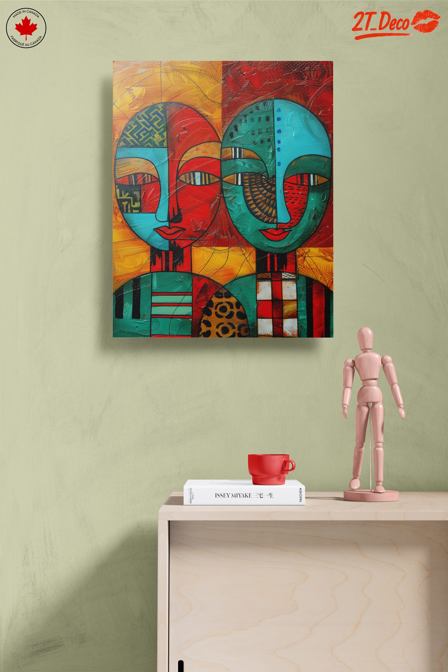 Vibrant Afro Art Representation 3 - Image 14