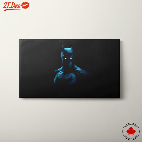Batman Artistic Portrait in Dark Atmosphere