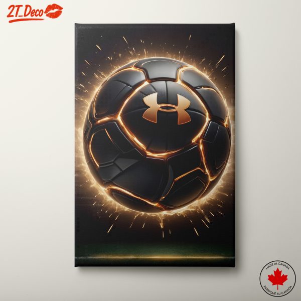 Stylish Under Armour Soccer Ball Art