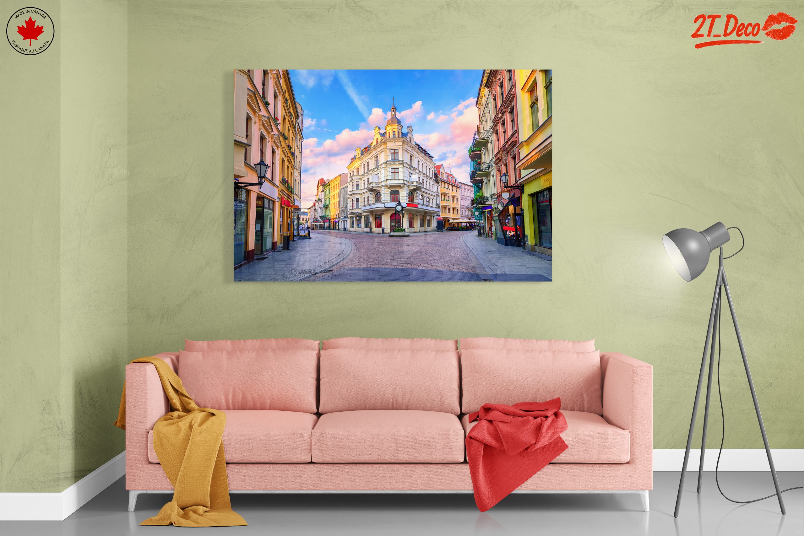 Charming Urban Streetscape at Sunset - Image 7