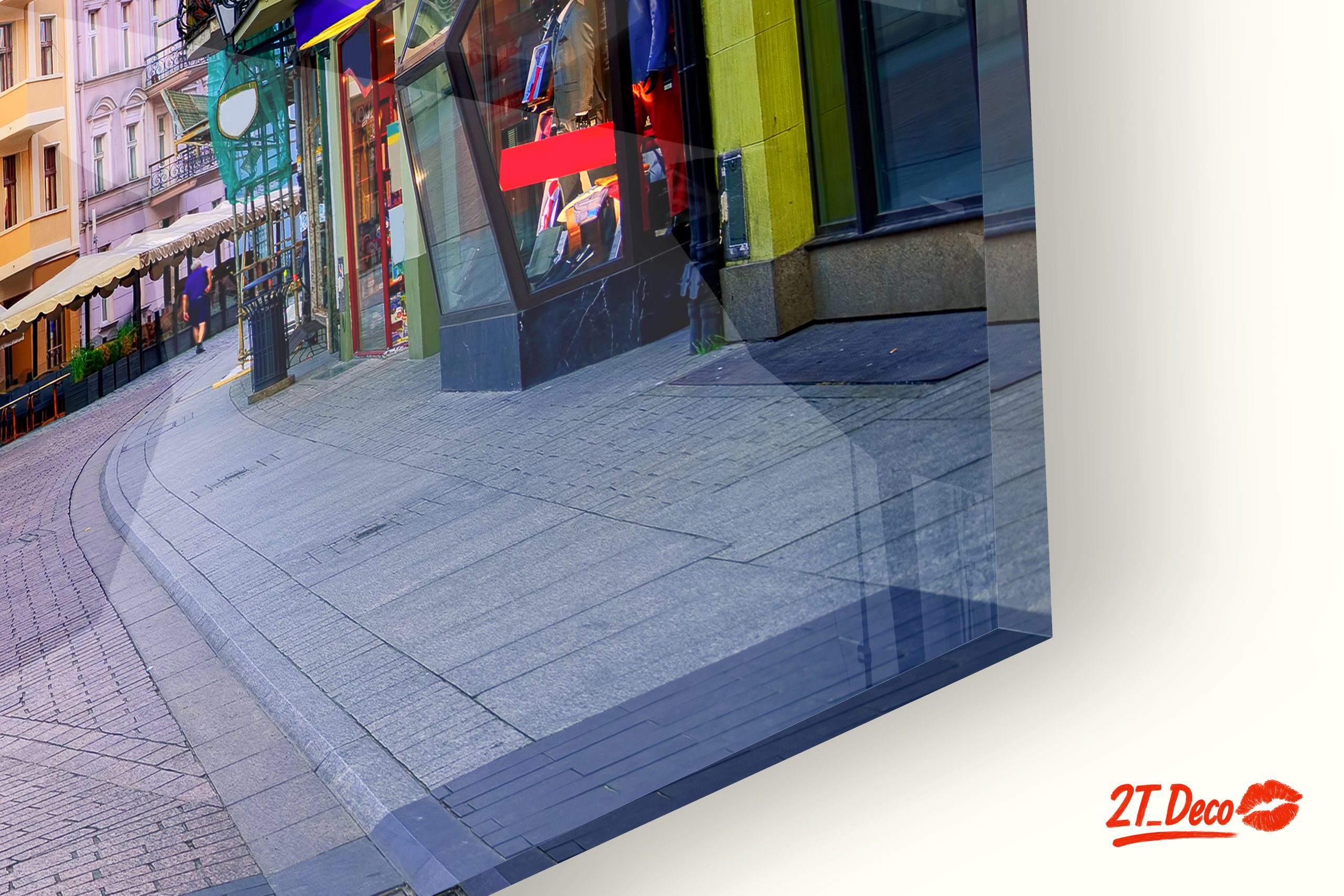 Charming Urban Streetscape at Sunset - Image 9